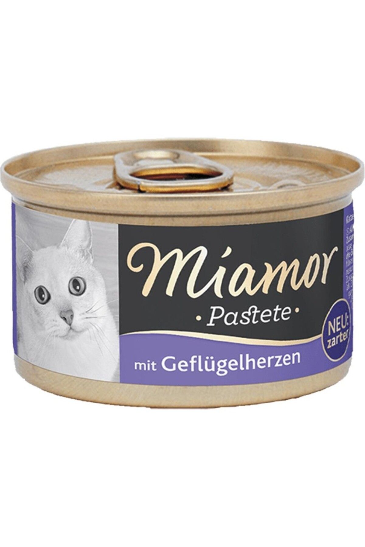 Miamor Pastete Yürekli Kedi Konservesi 85 G