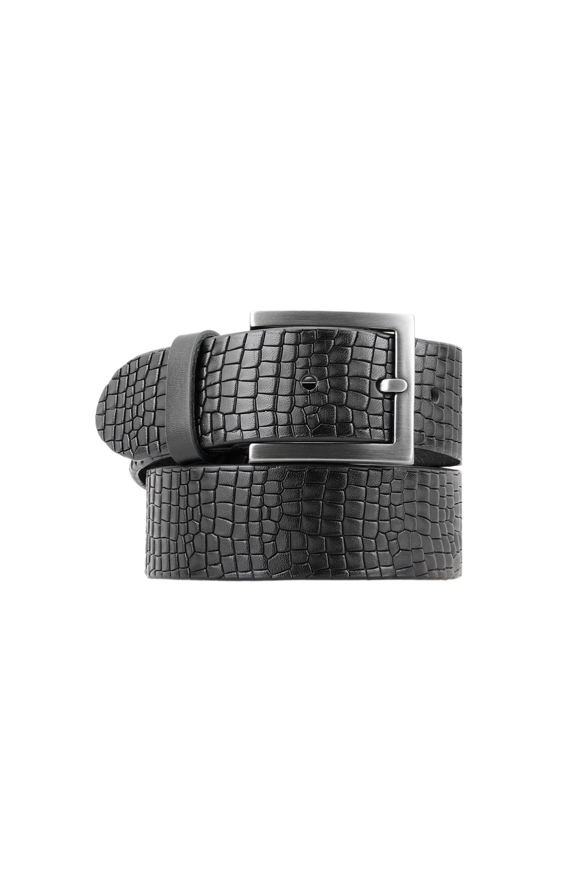 Desa Curea Sport Din Piele Pentru Bărbați Pomme Black Masculin - 130