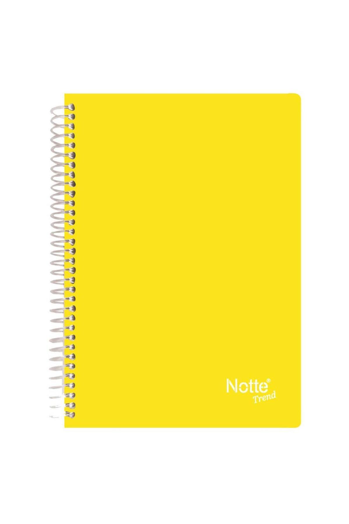 Notte-Spiral Plastic Cover A4 Trend 120 Sheets Ruled Notebook 60-366 1