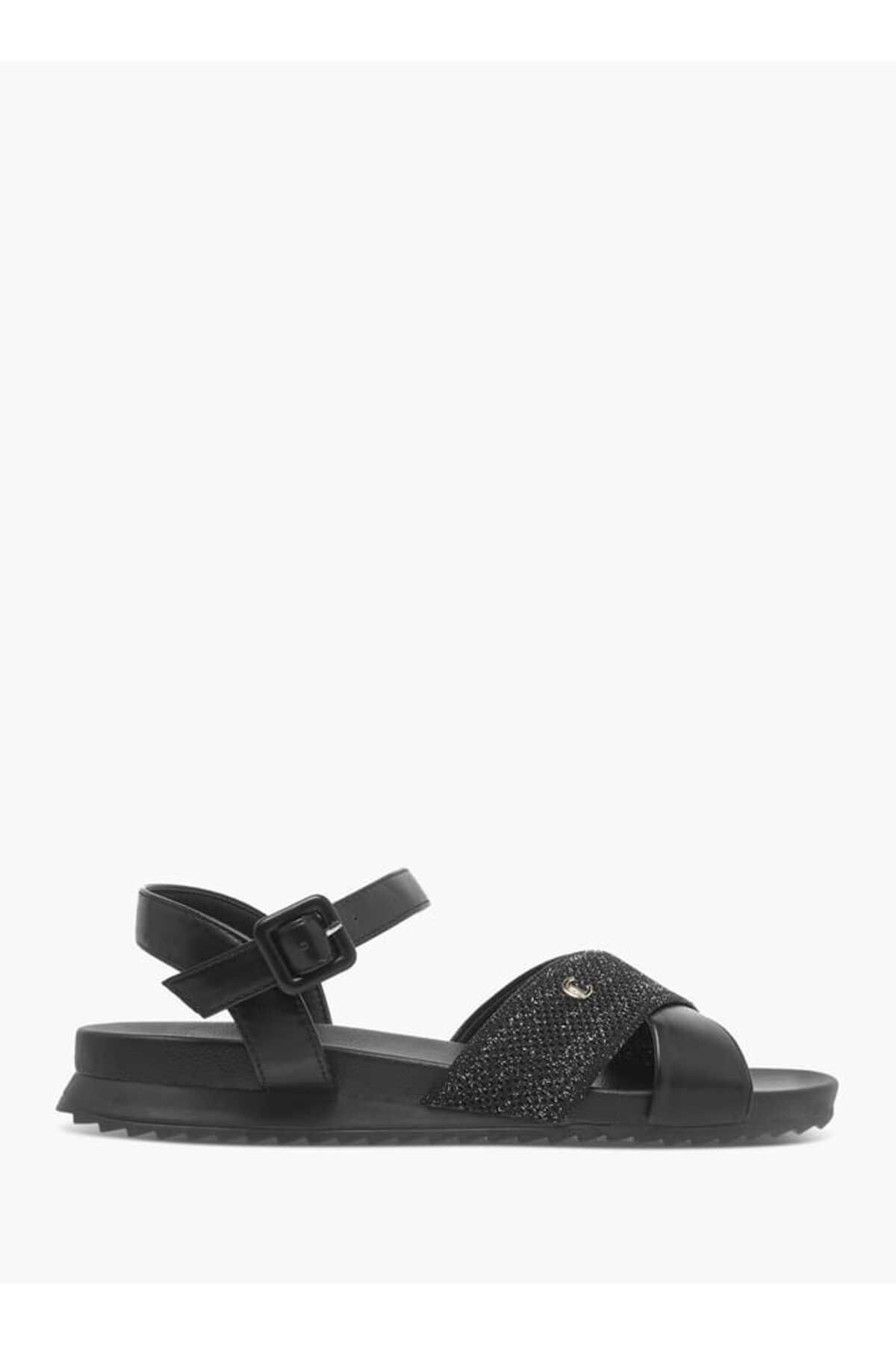 Le Confort-Flyknit Cross Strap Sandals with Buckle Closure 2