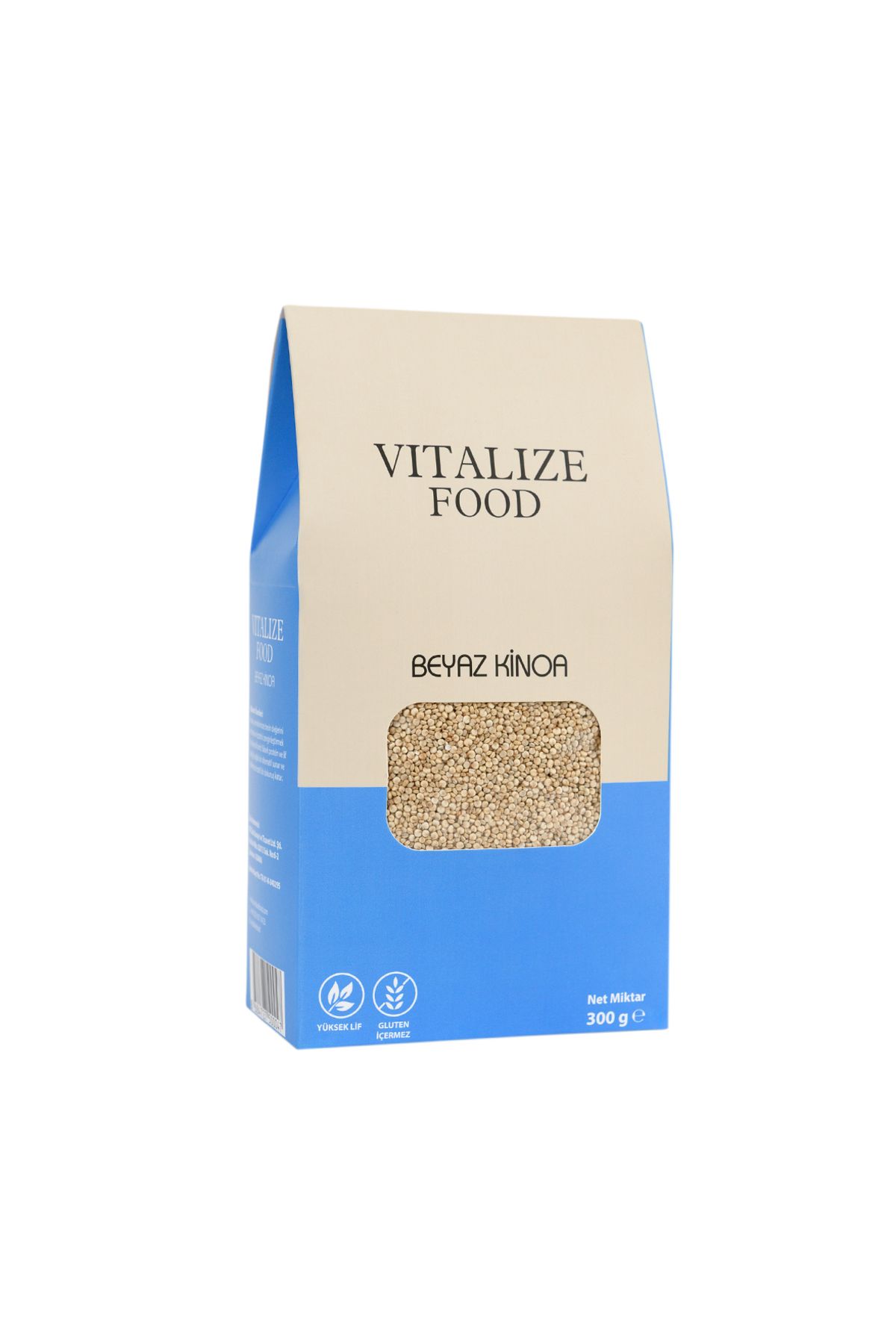 Vitalize Food Beyaz Kinoa 300 Gr