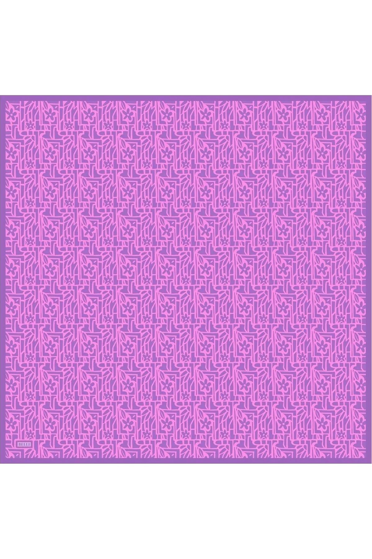 Belli 02 Eșarfă De Mătase Din Twill Cu Talie 4024d - One Size