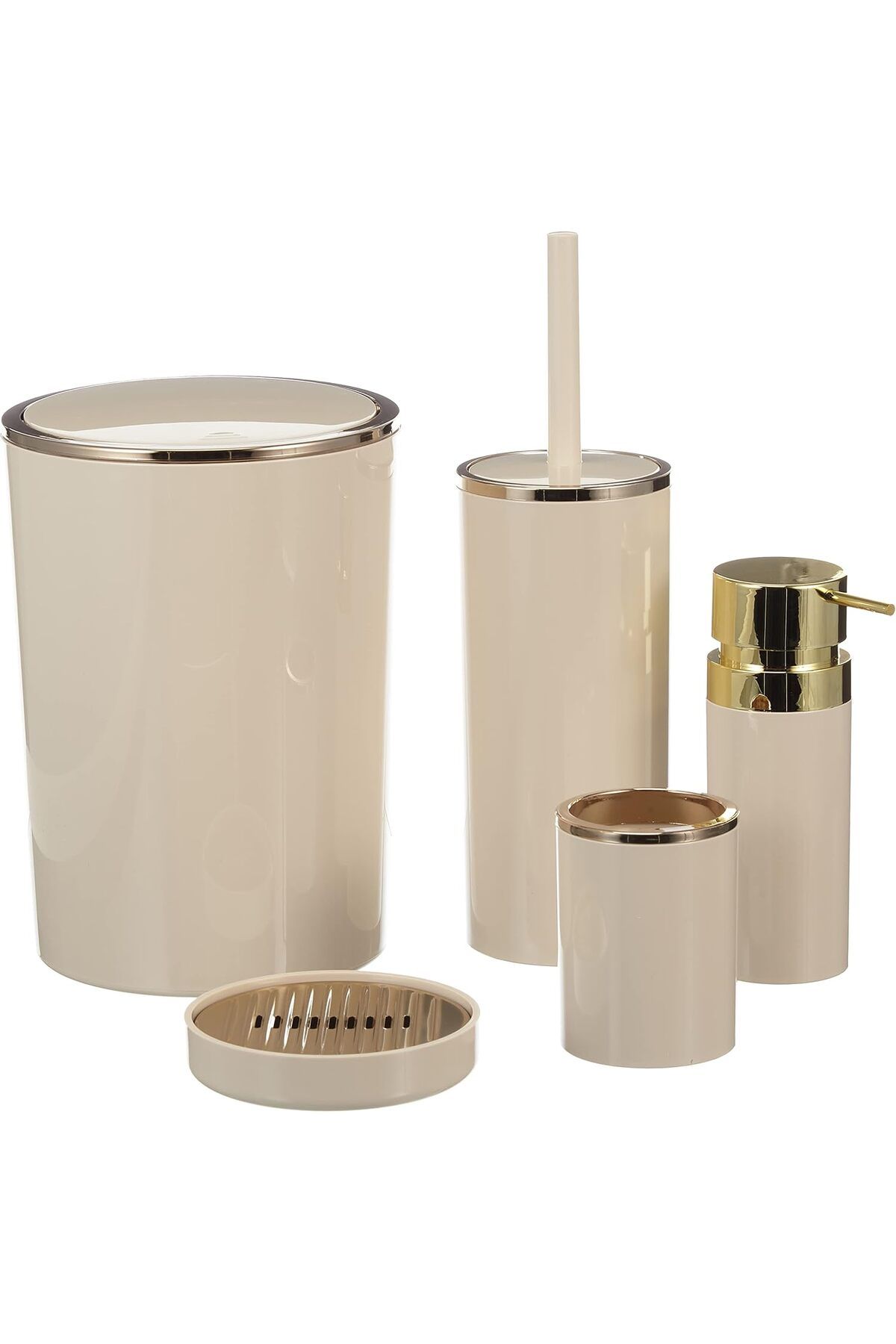 STOREMAX mrttnca M-SAS03-09A Lenox Banyo Seti/Bej-Altın trndymrt 1087243
