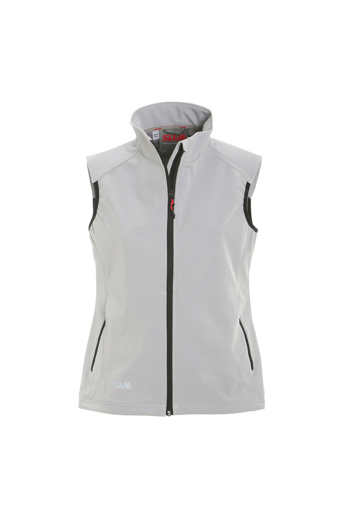 Slam-Act Ws Softshell Vest Women Gray Vest Women Vest A926001S00 2