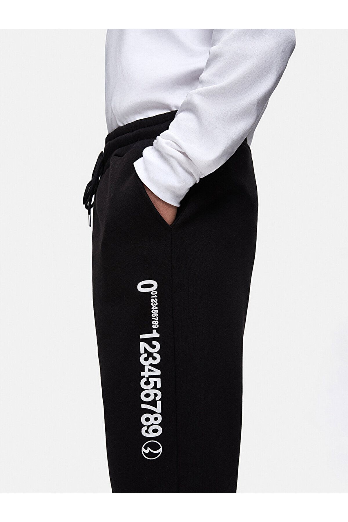 Ltb-Slogan Jogger Black Tracksuit 5