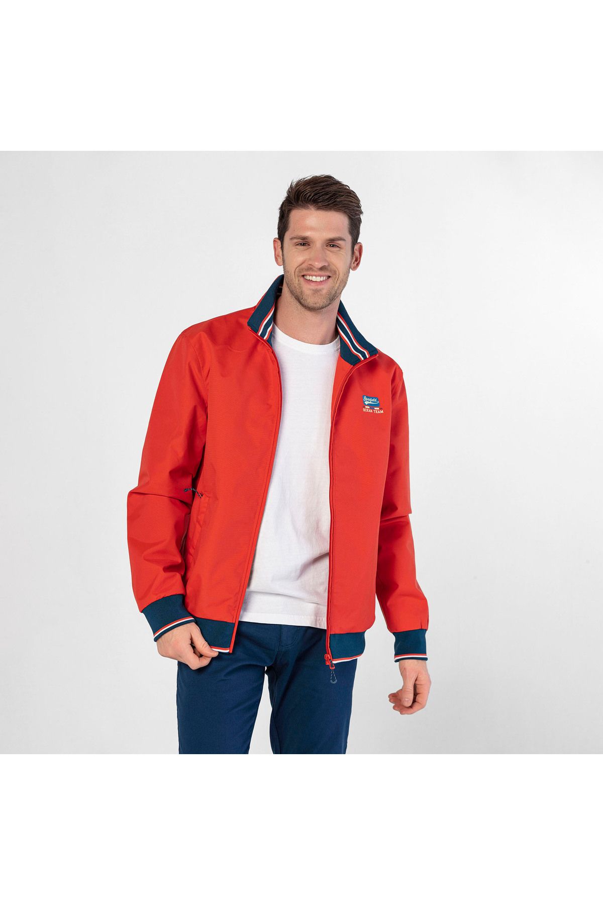 ROUTEFIELD-Red Jared Men's Jacket 5