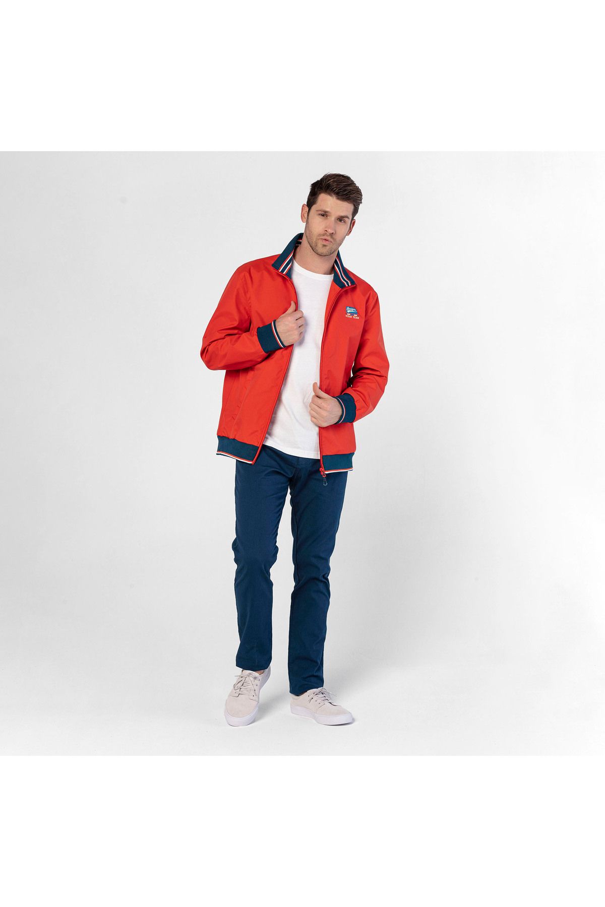 ROUTEFIELD-Red Jared Men's Jacket 4