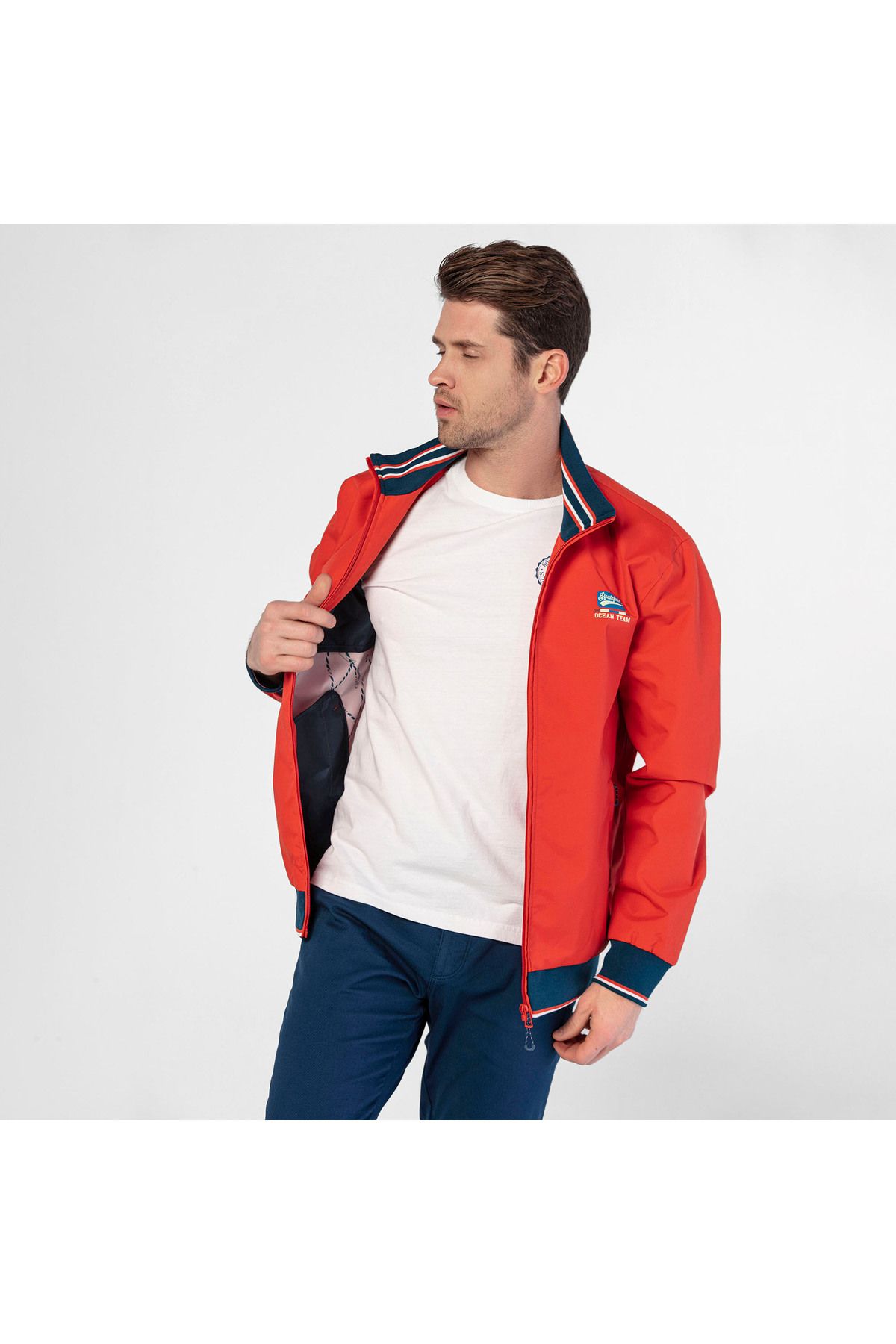 ROUTEFIELD-Red Jared Men's Jacket 6
