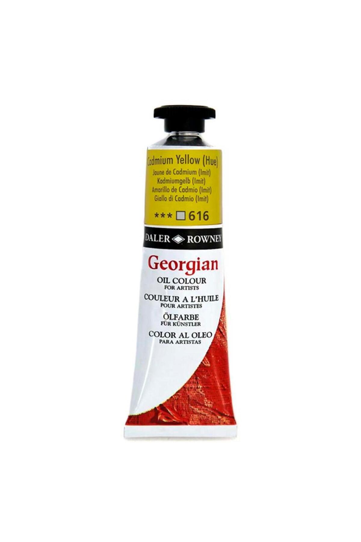 Daler Rowney Georgian Cad Yellow Hue 38 Ml. Yağlı Boya 616