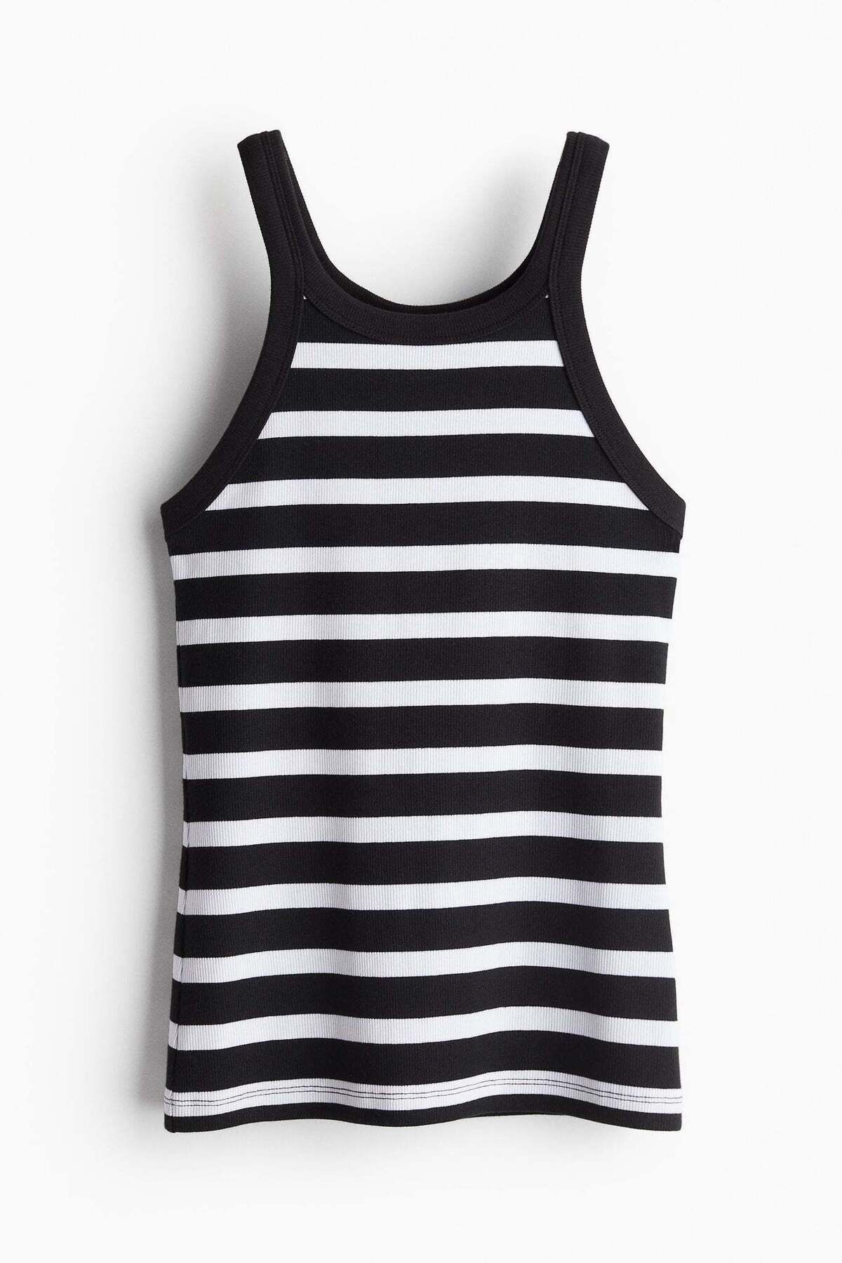 H&M-Ribbed vest top 1