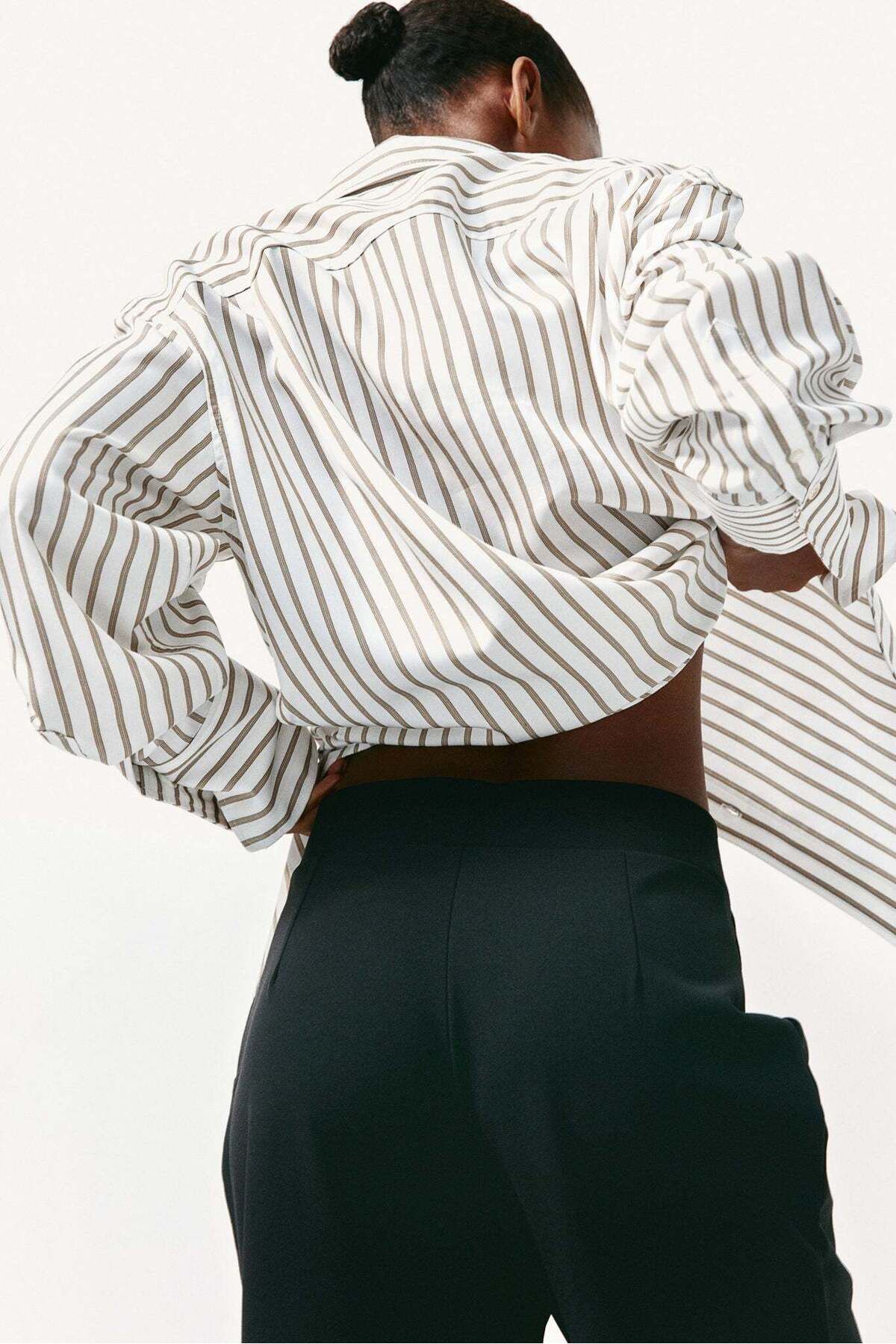 H&M-High-waisted tailored trousers 7