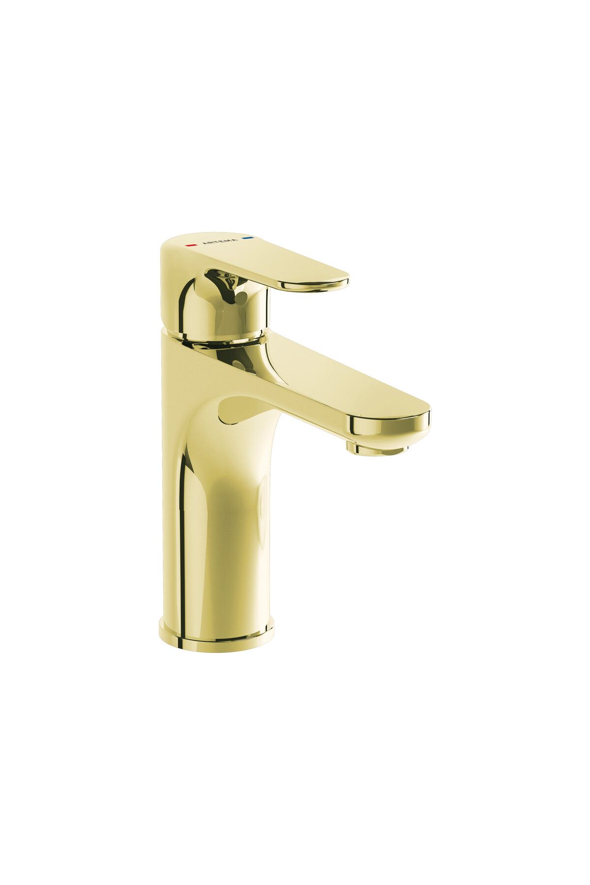 Artema-A 4270674   Root Round High Basin Faucet - Soft Gold 1