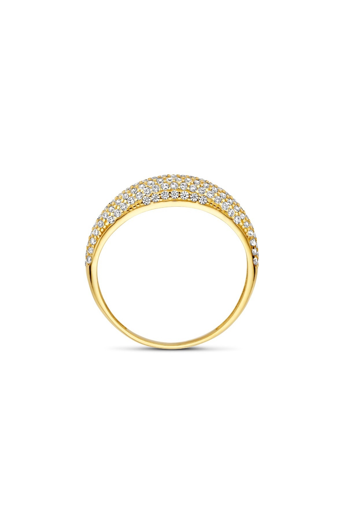 Beloro Jewels-Monte Napoleone Stella 9 Karat Goldring mit Zirkonia BO330032 4