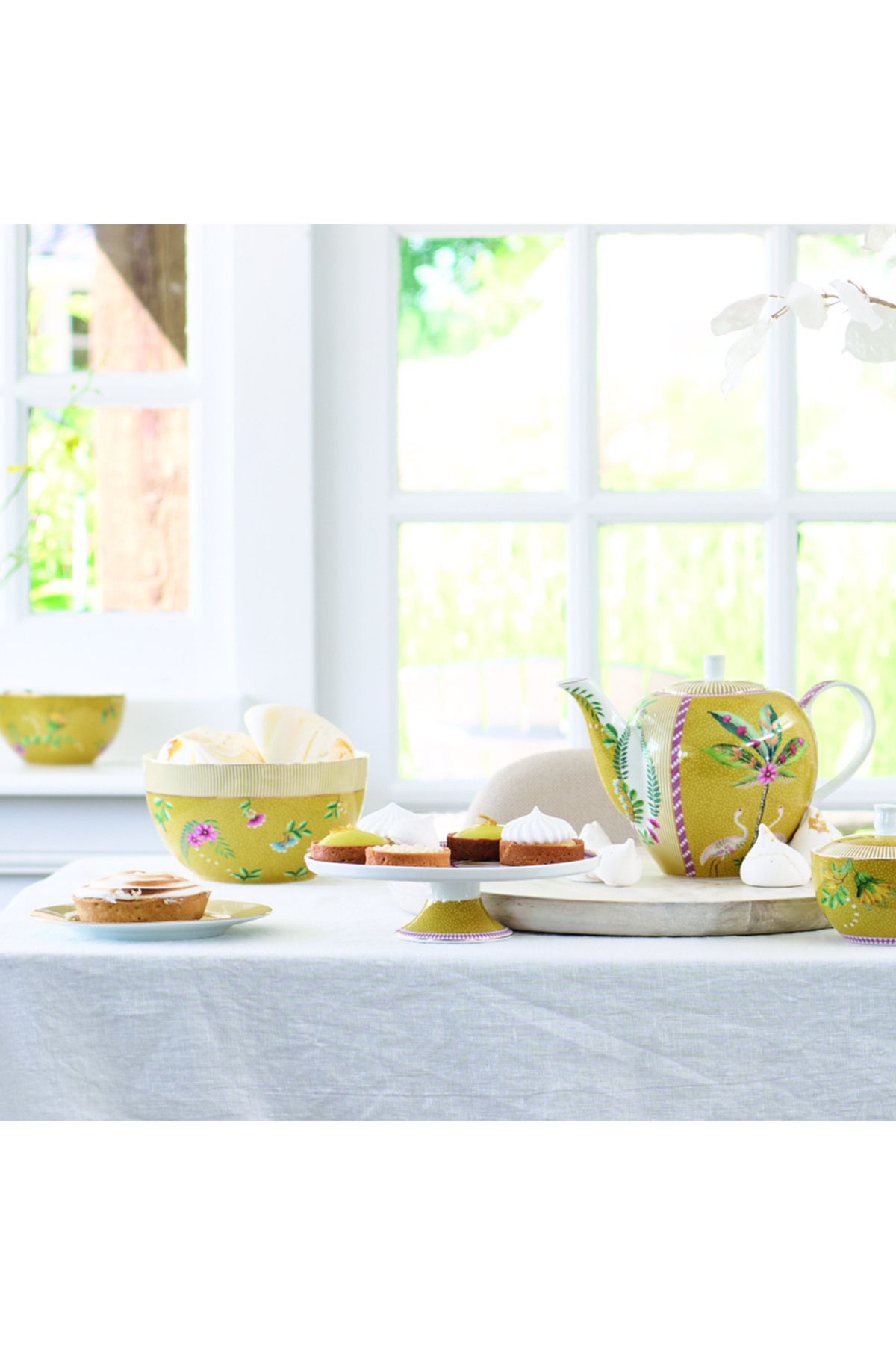 Pip Studio-La Majorelle Yellow Porcelain Breakfast Plate 21 cm 5