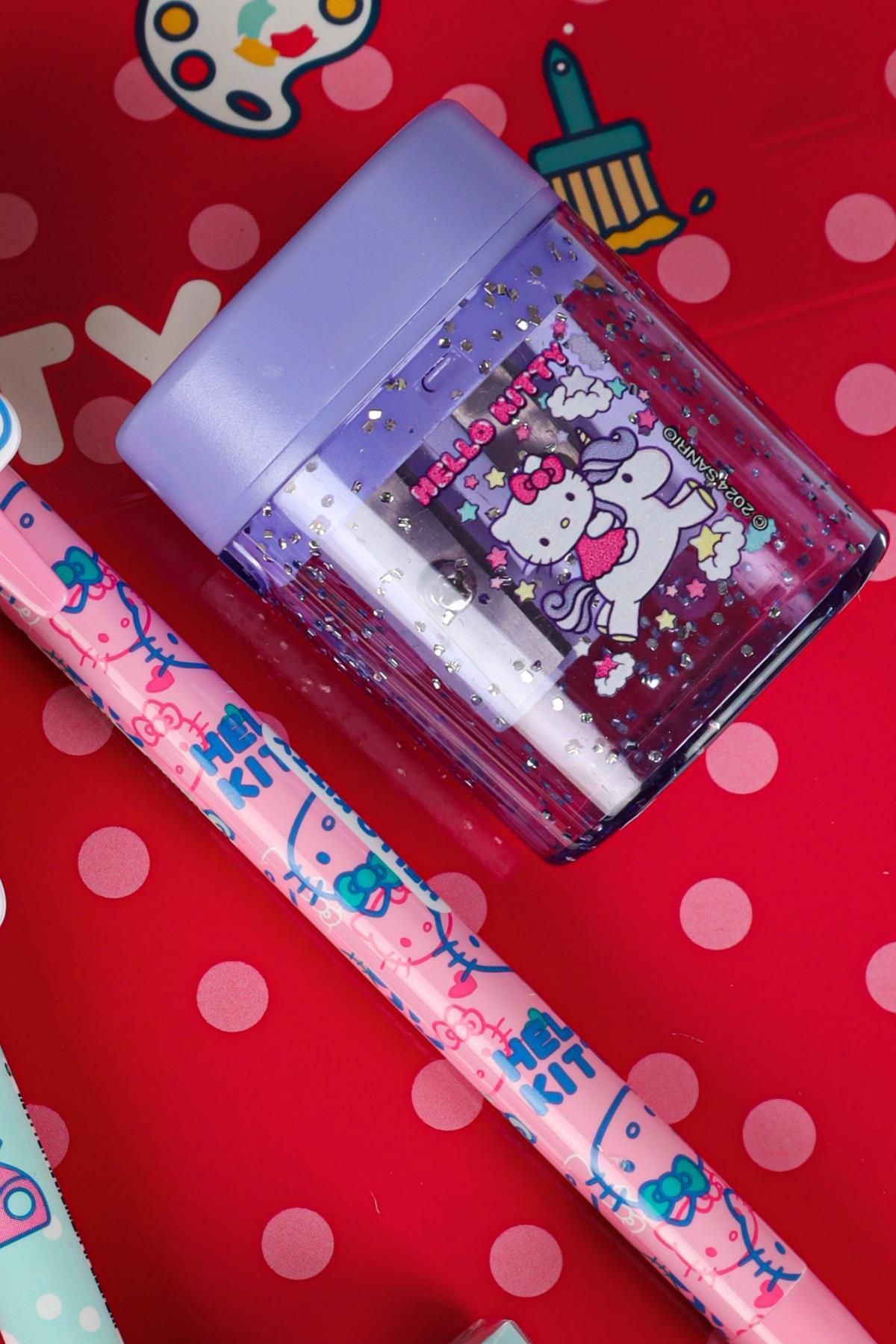 Hello Kitty-New Season Hello Kitty - 0.7 mm Versatil Pointed Pen and Double Bias Oval Pen Set 7