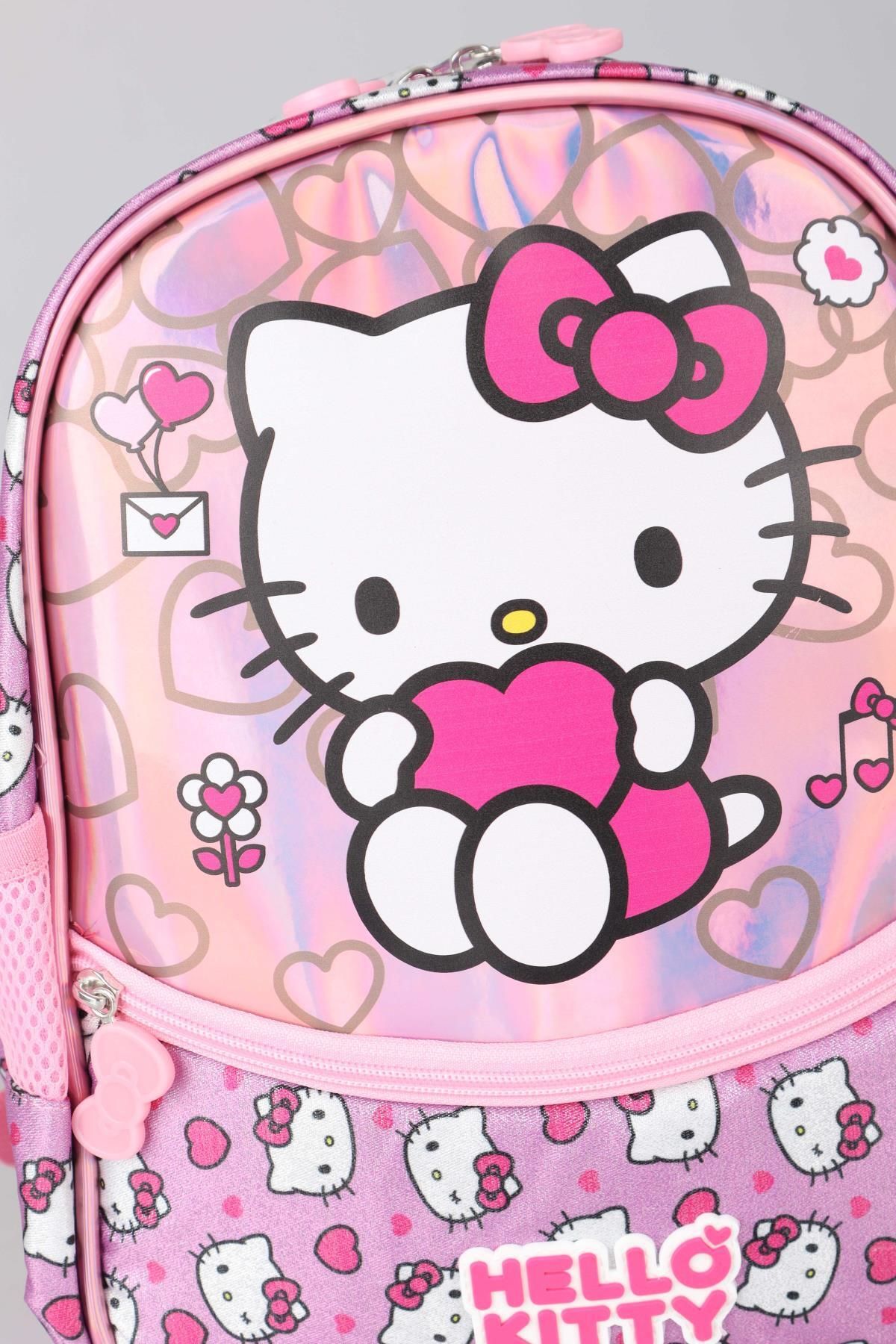 Hello Kitty-New Season Licensed - Μικρό Μέγεθος 32 εκ. Τσάντα Νηπιαγωγείου 3
