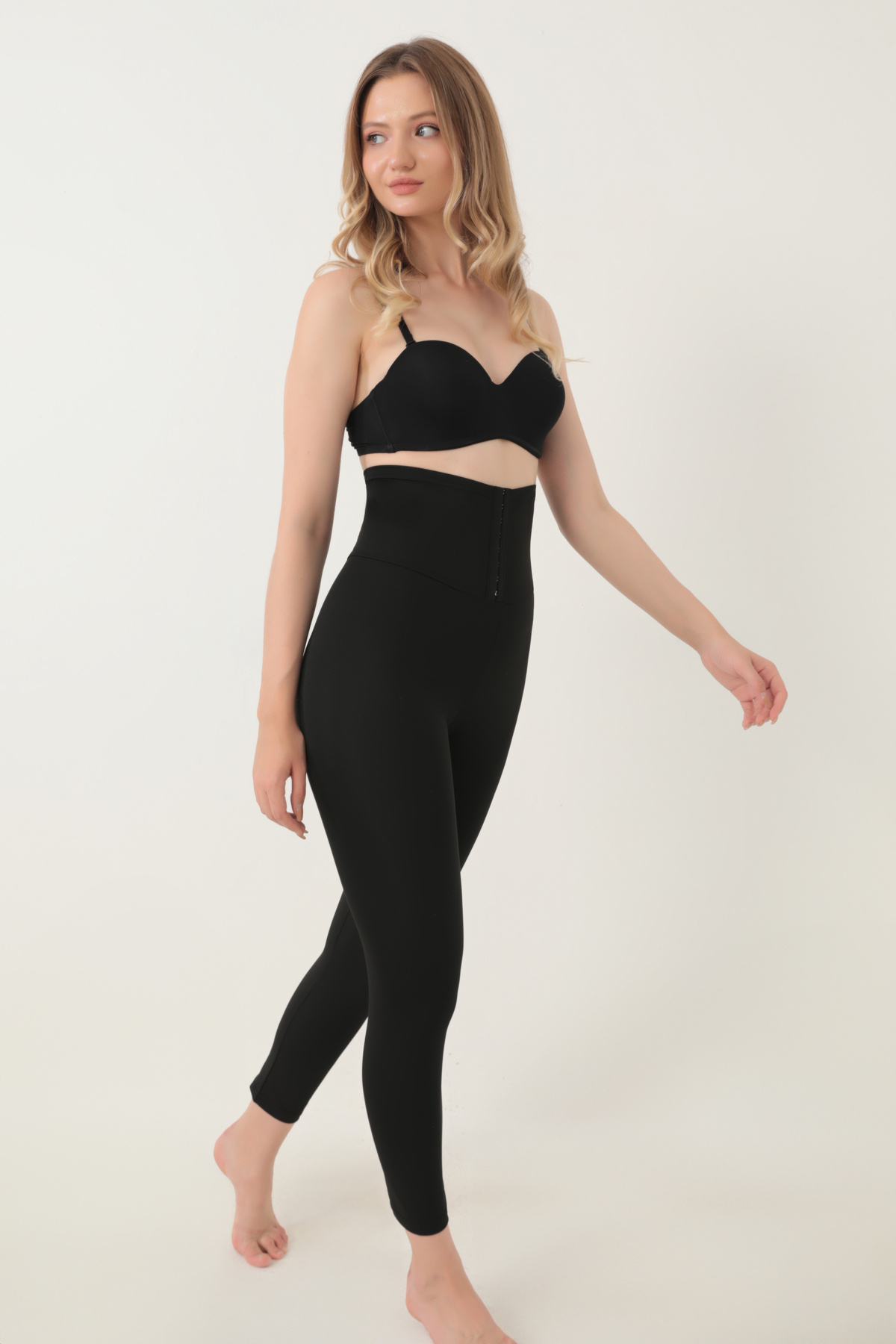 AZURİNE Чорапогащник с кука за термична сауна - отслабване и стягане на талията