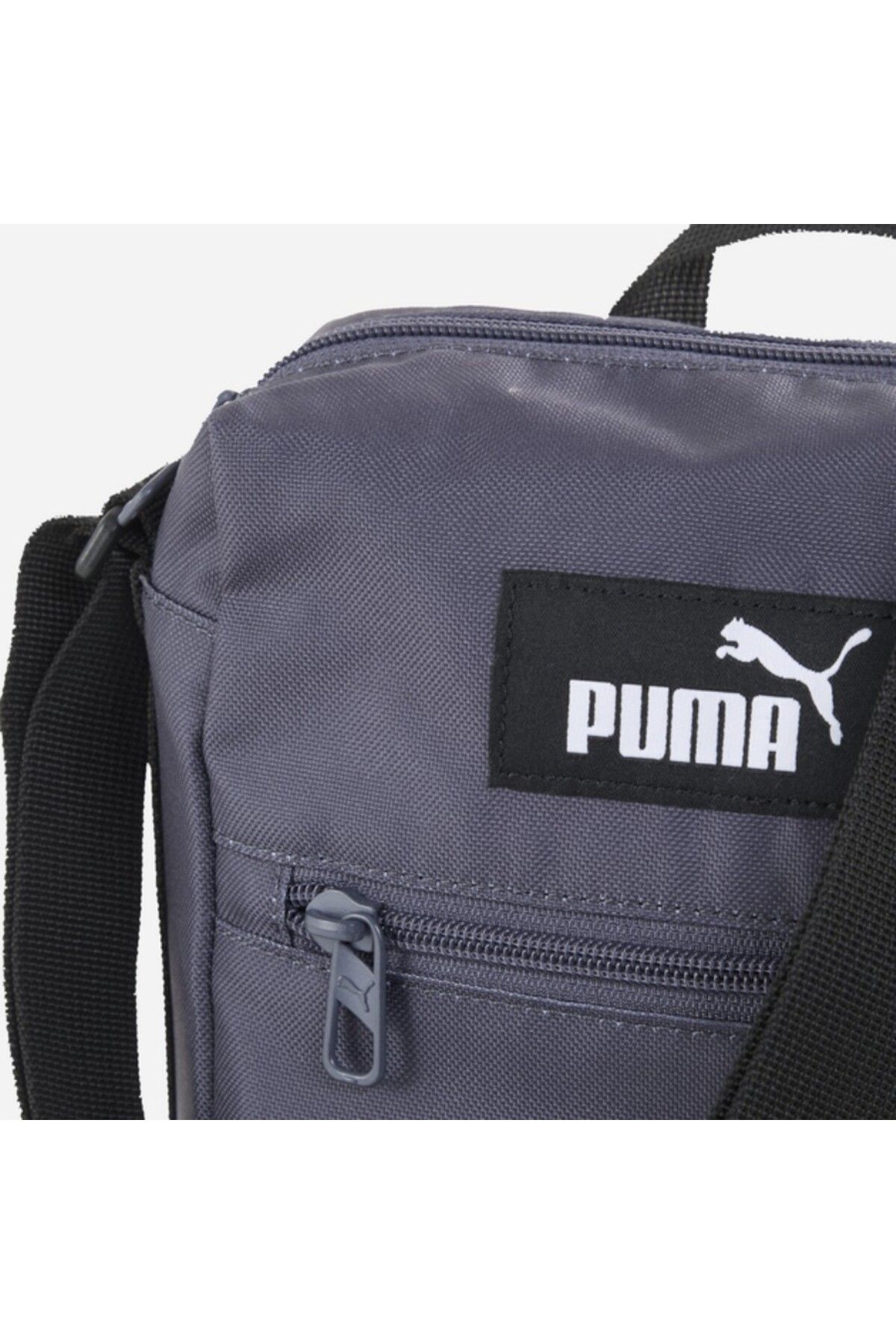 Puma-Evo Ess Unisex Gray Shoulder Bag 3