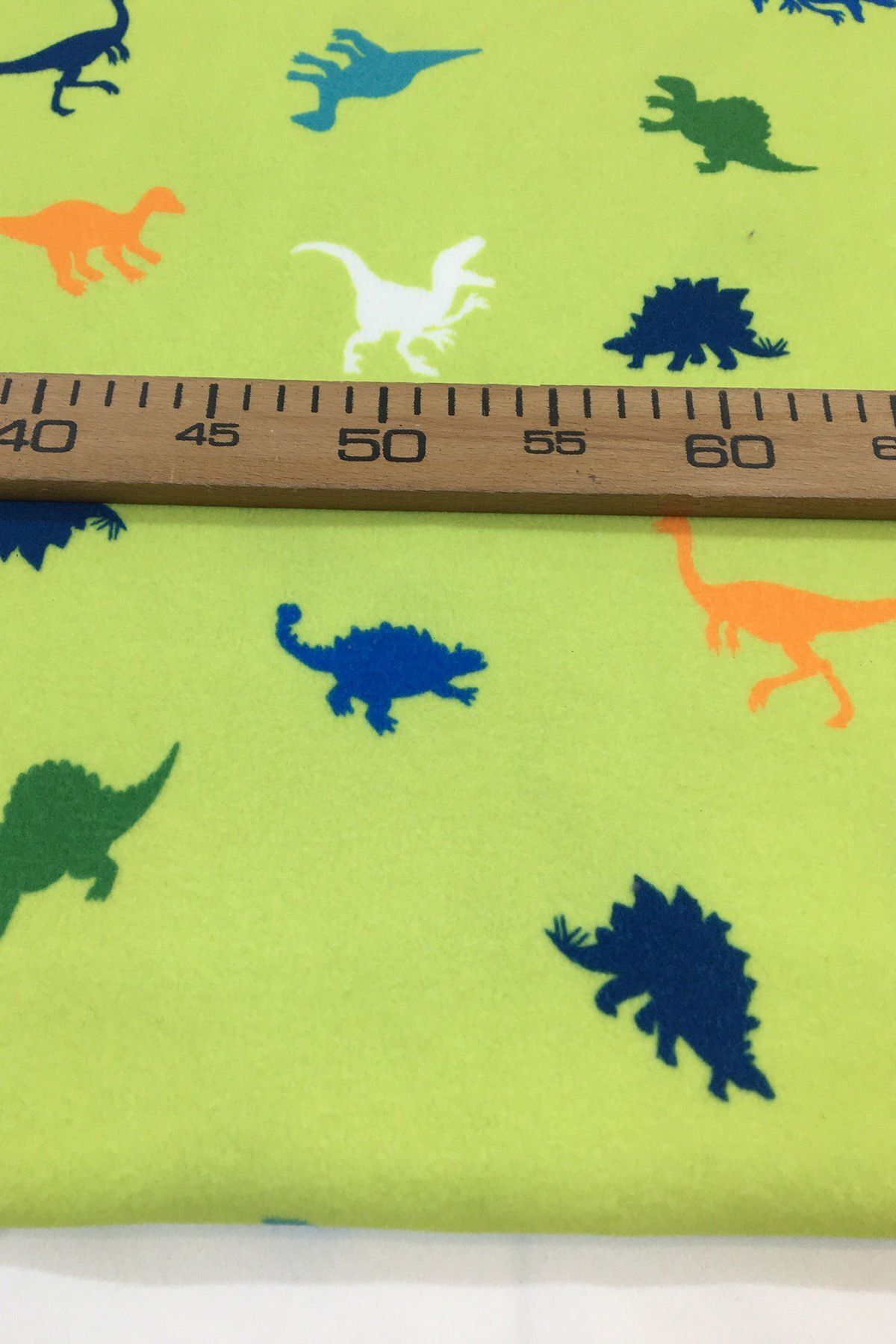 Yiğit Kumaş-Dinosaur Patterned Fleece Fabric 2