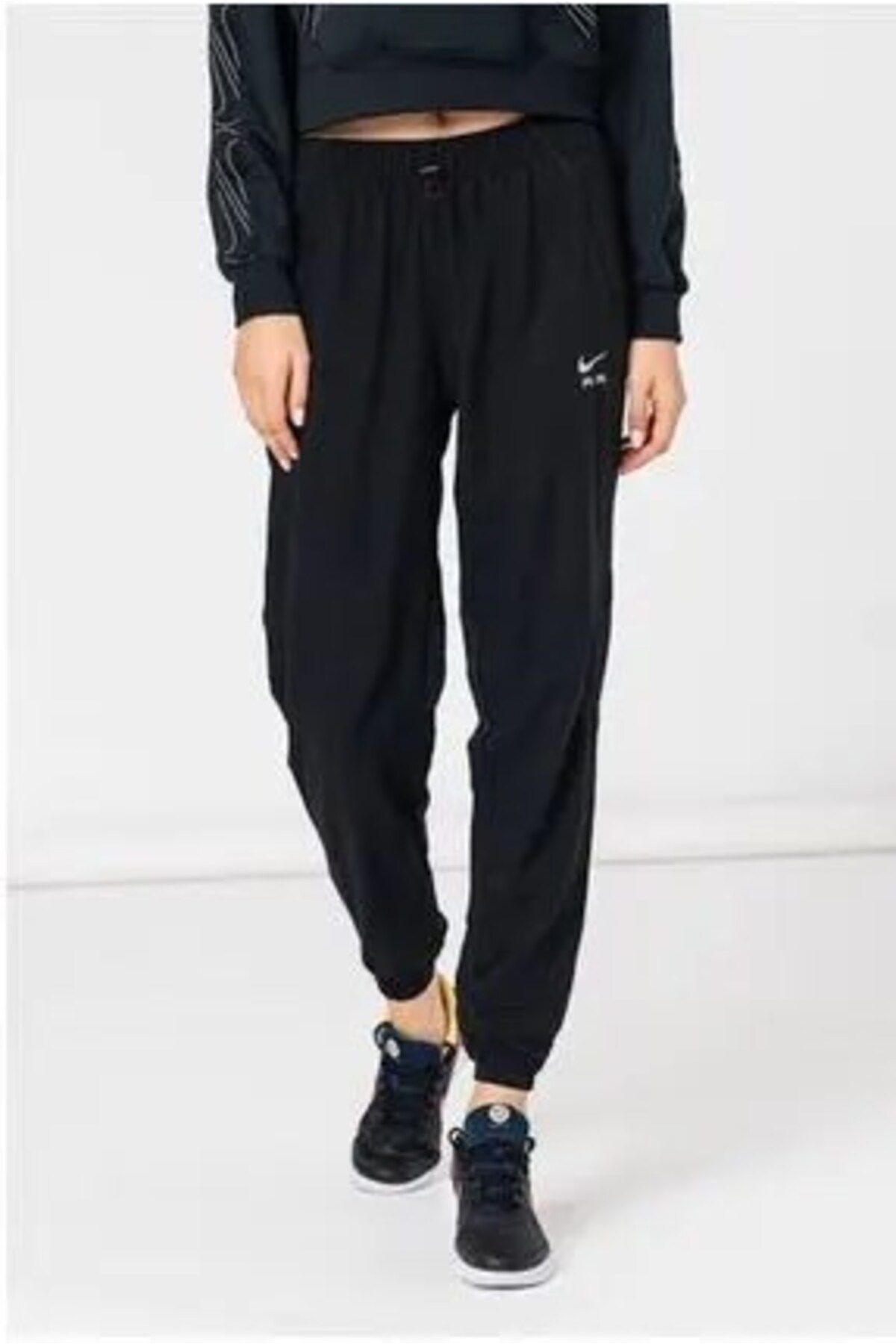 Nike-Dri-Fit Air Women's Black Running Sweatpants 4