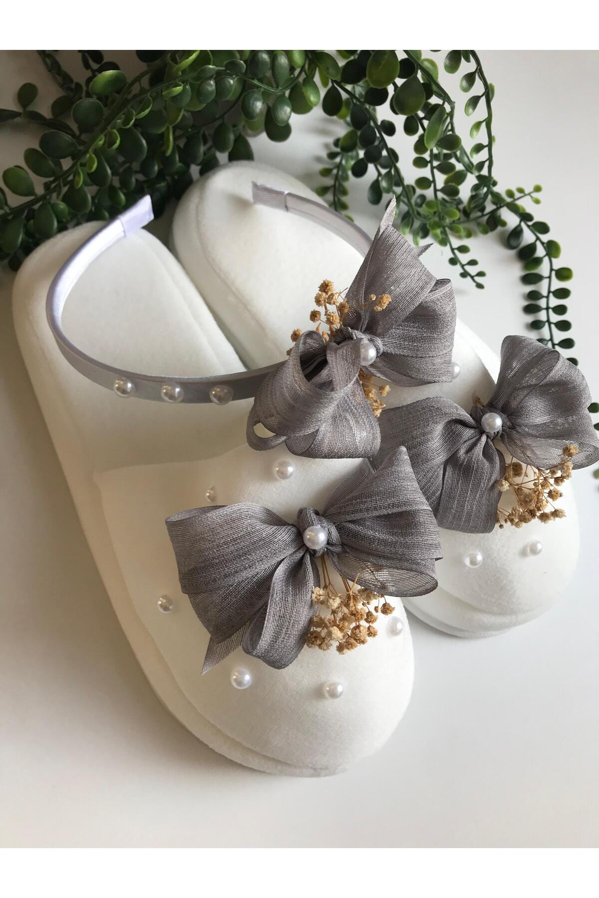 ALAZ TASARIM HOBİ-Maternity Crown Slippers Set 1