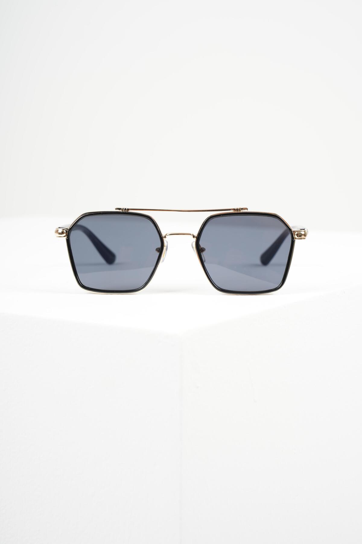 WATCHOFROYAL  Royal Eyewear Re0039 Gold- Siyah Güneş Gözlüğü - Görsel 4