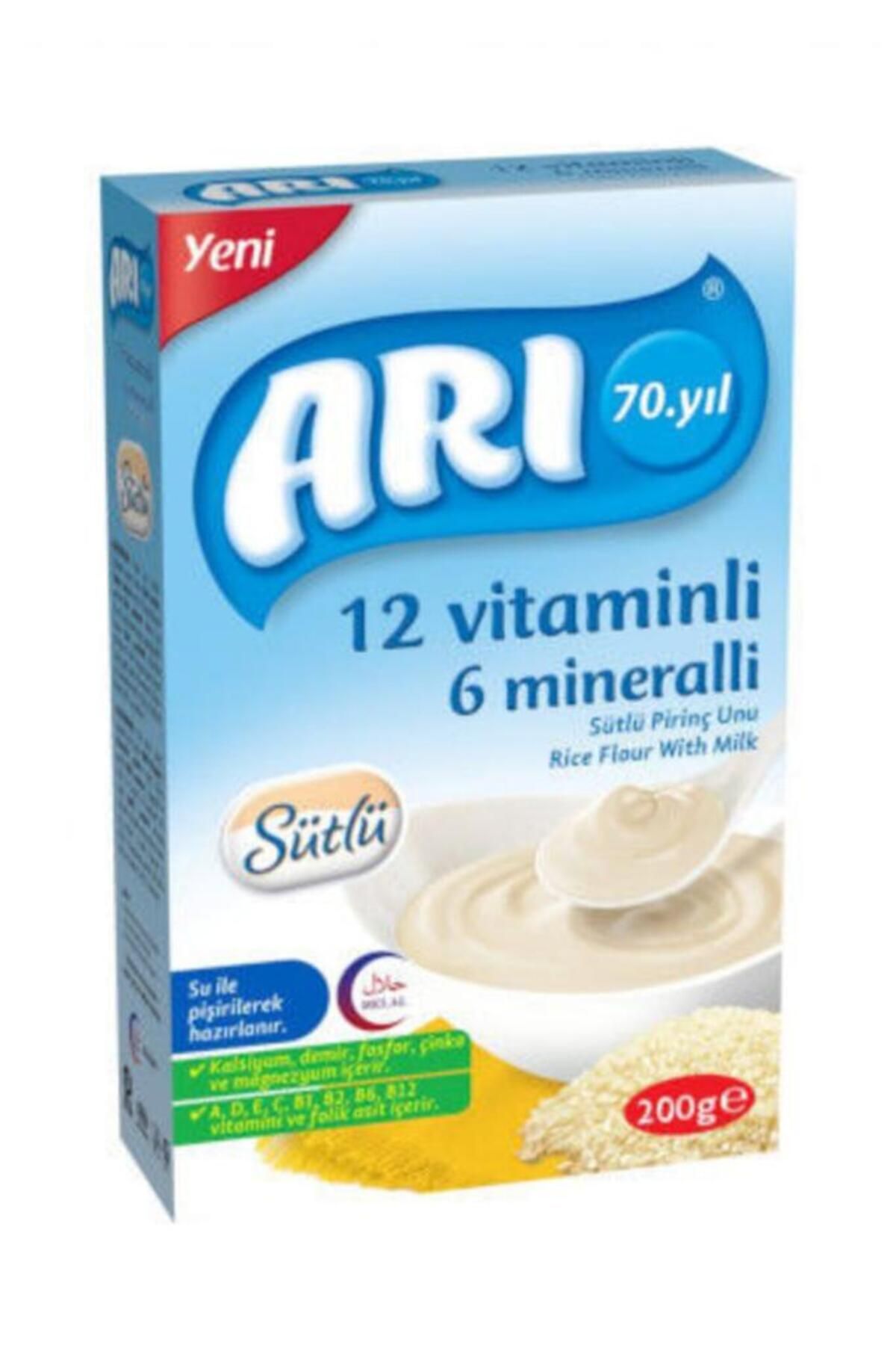 Arı Mama 200 gr Sütlü Pirinç Unu 12'li Paket