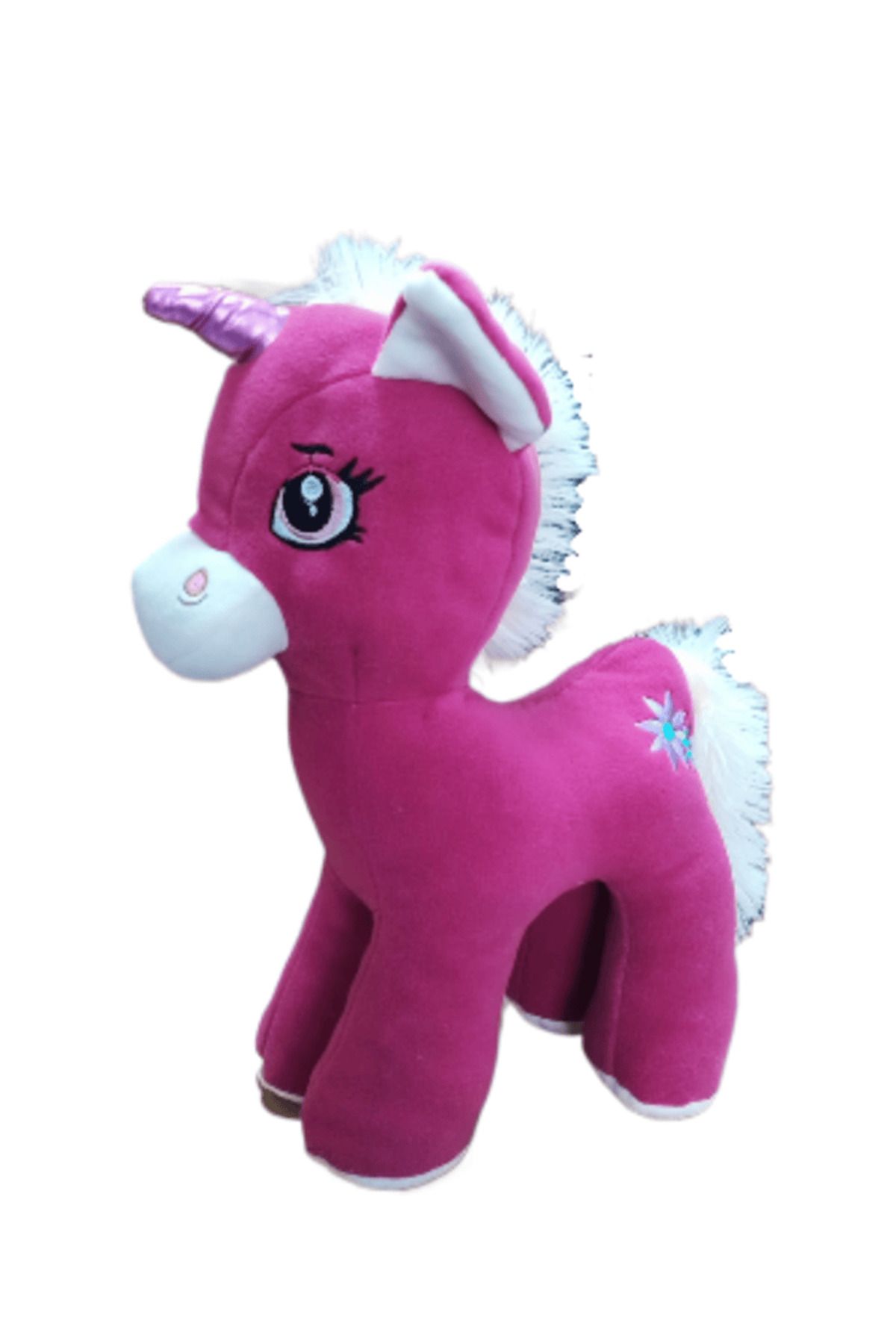 GRAN TOYS Peluş Boynuzlu At Pony Unicorn 50 cm