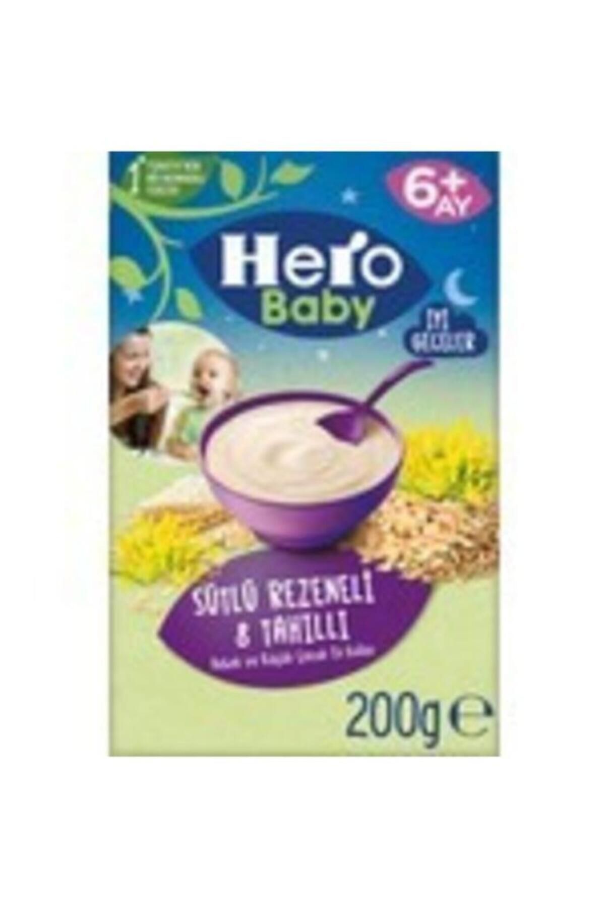 Hero Baby Sütlü Rezeneli 8 Tahıllı Kaşık Maması 200 gr