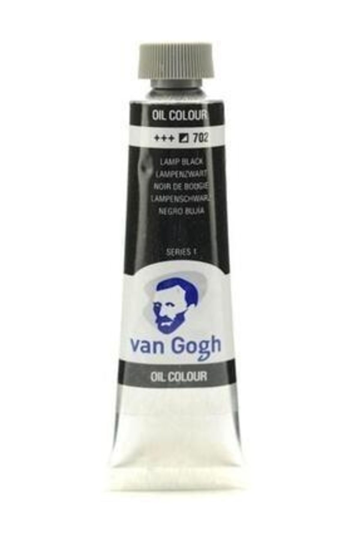 Talens Van Gogh 702 Yağlı Boya 40 Ml. Lamp Black