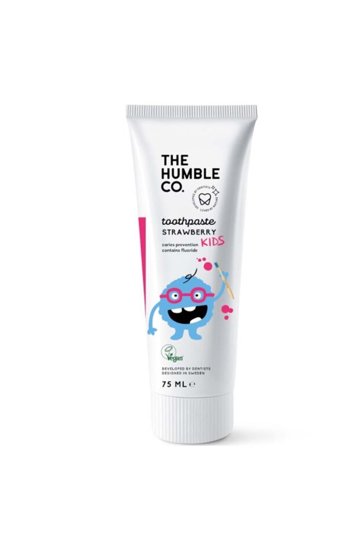 The Humble Co. Çilekli Çocuk Diş Macunu 75ml