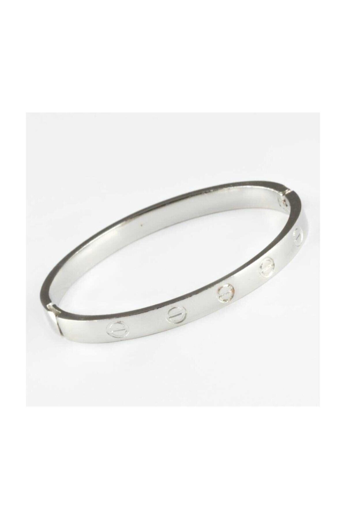 JEWELRY Unisex Gümüş Kelepçe