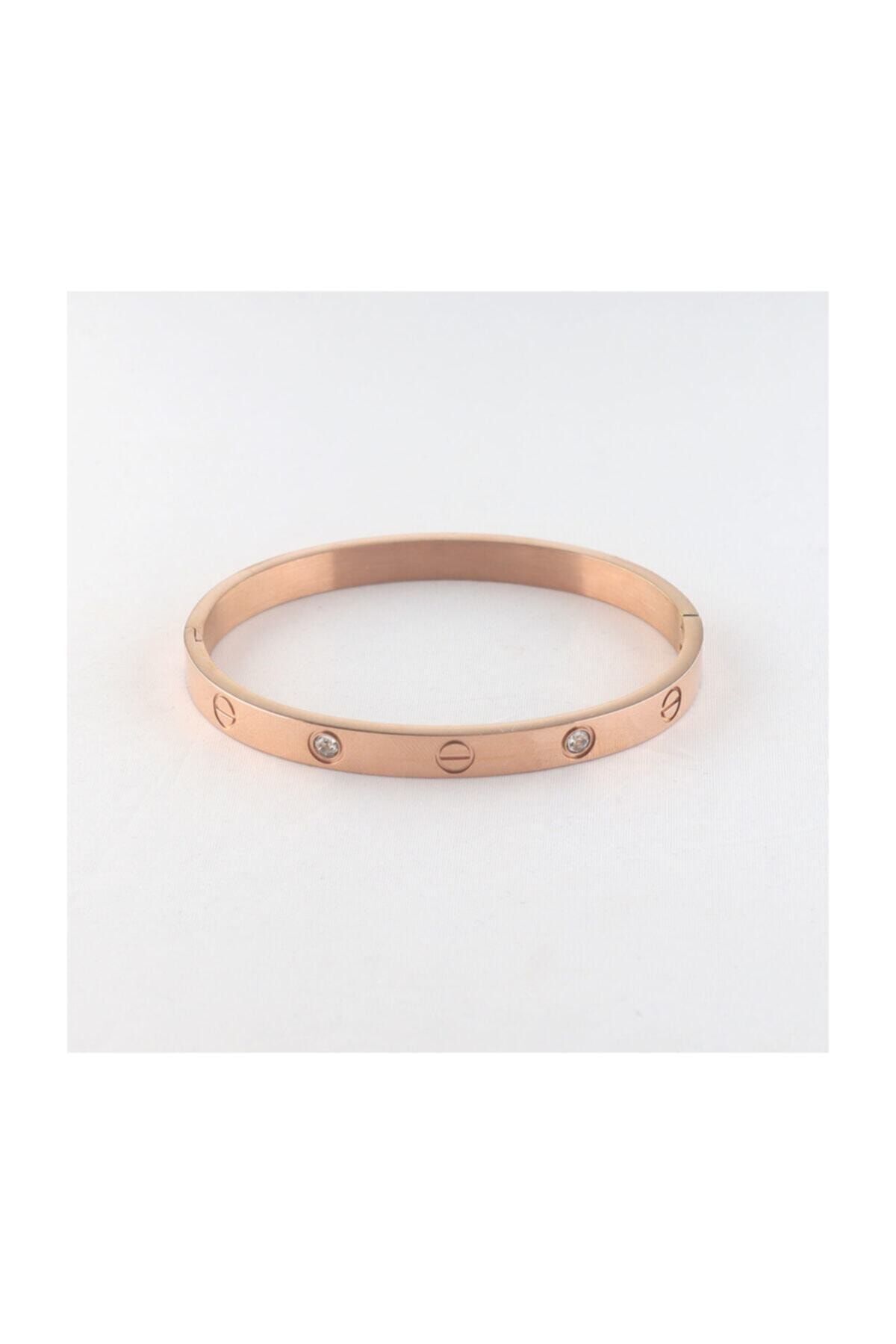 X-Lady Accessories Kadın Rose Elips Çelik KelepçeXL