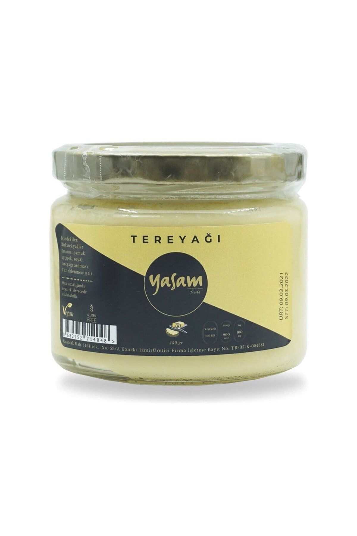 Yaşam Foods Yaşam Vegan Tereyağı 350gr