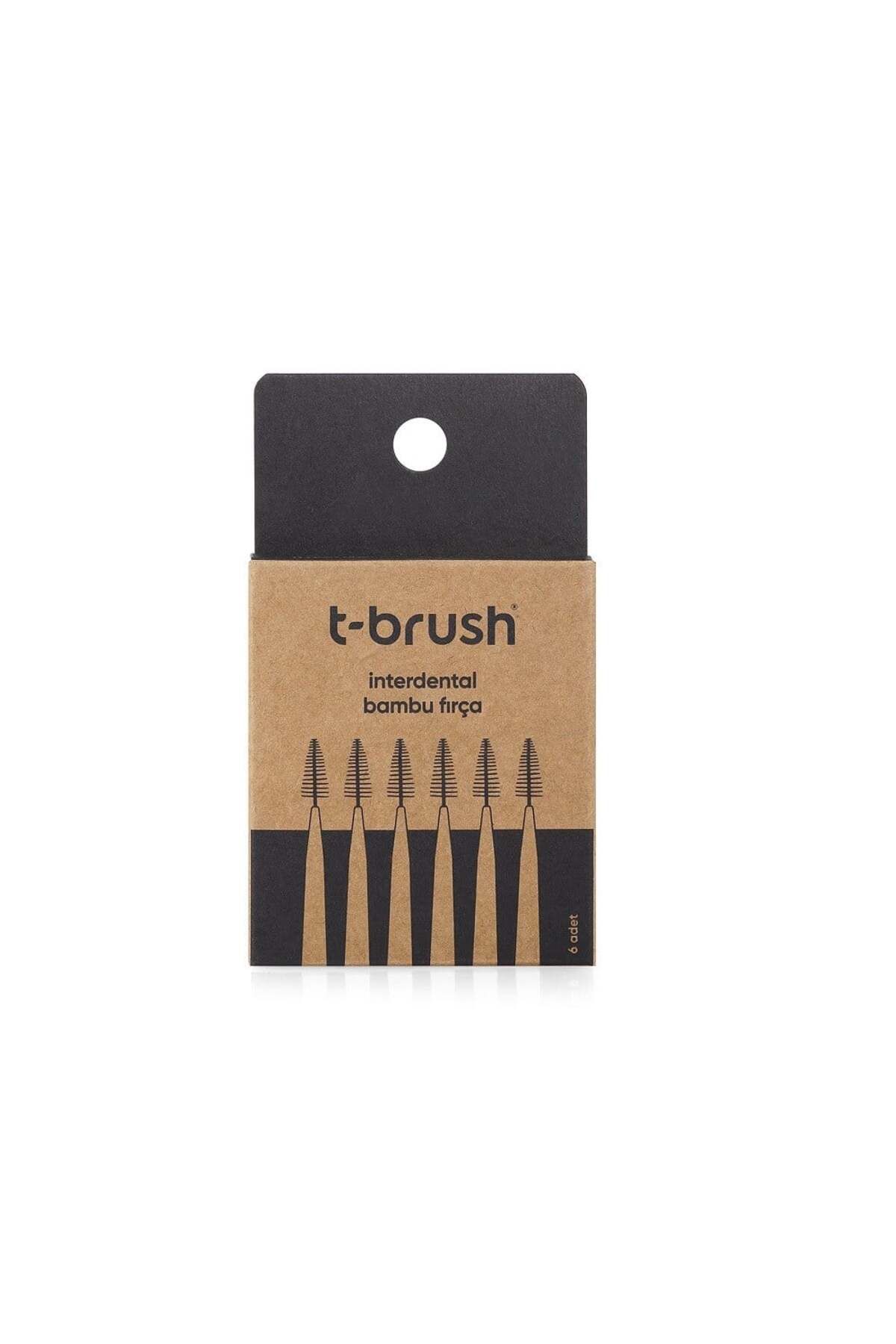 TBRUSH T-brush Bambu Arayüz Fırçası 6'lı