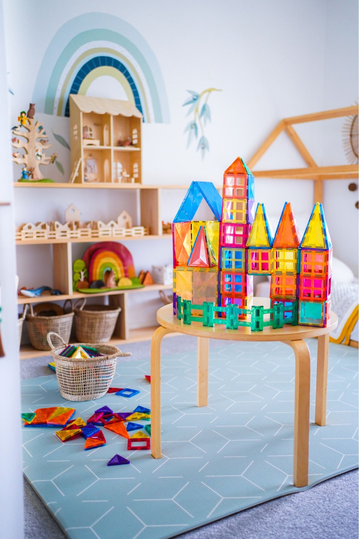 Connetix-Magnetic Tiles Set constructie magnetic, 102 piese, creativitate 2
