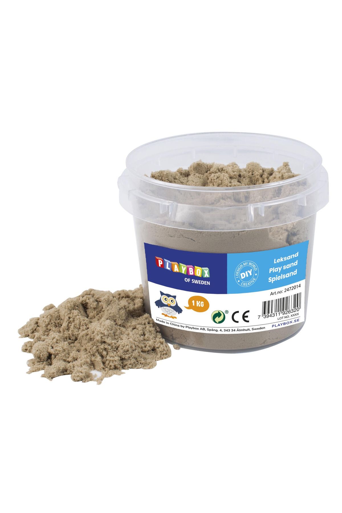 Playbox-Nisip kinetic natur Play nisip 1 kg 1