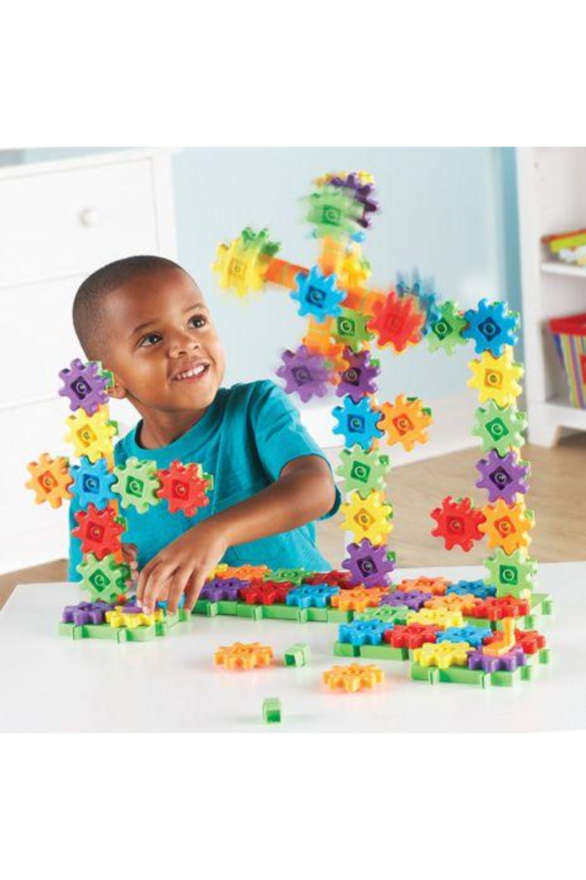 Learning Resources-Setul Constructorului Gears! Unelte! Unelte! Deluxe - versiunea Super Set - 150 piese 4