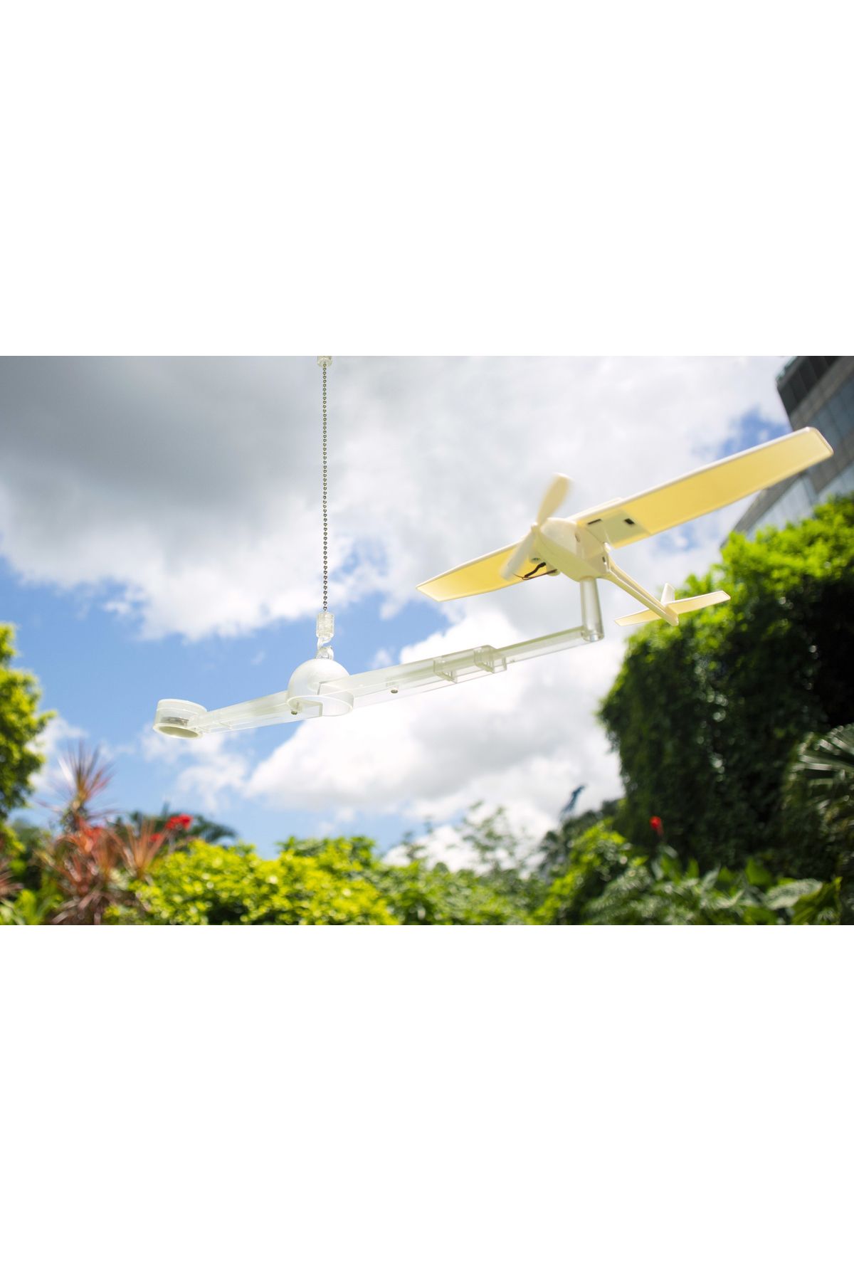 4M-Mobile Airplane Construction Kit, Green Science 5