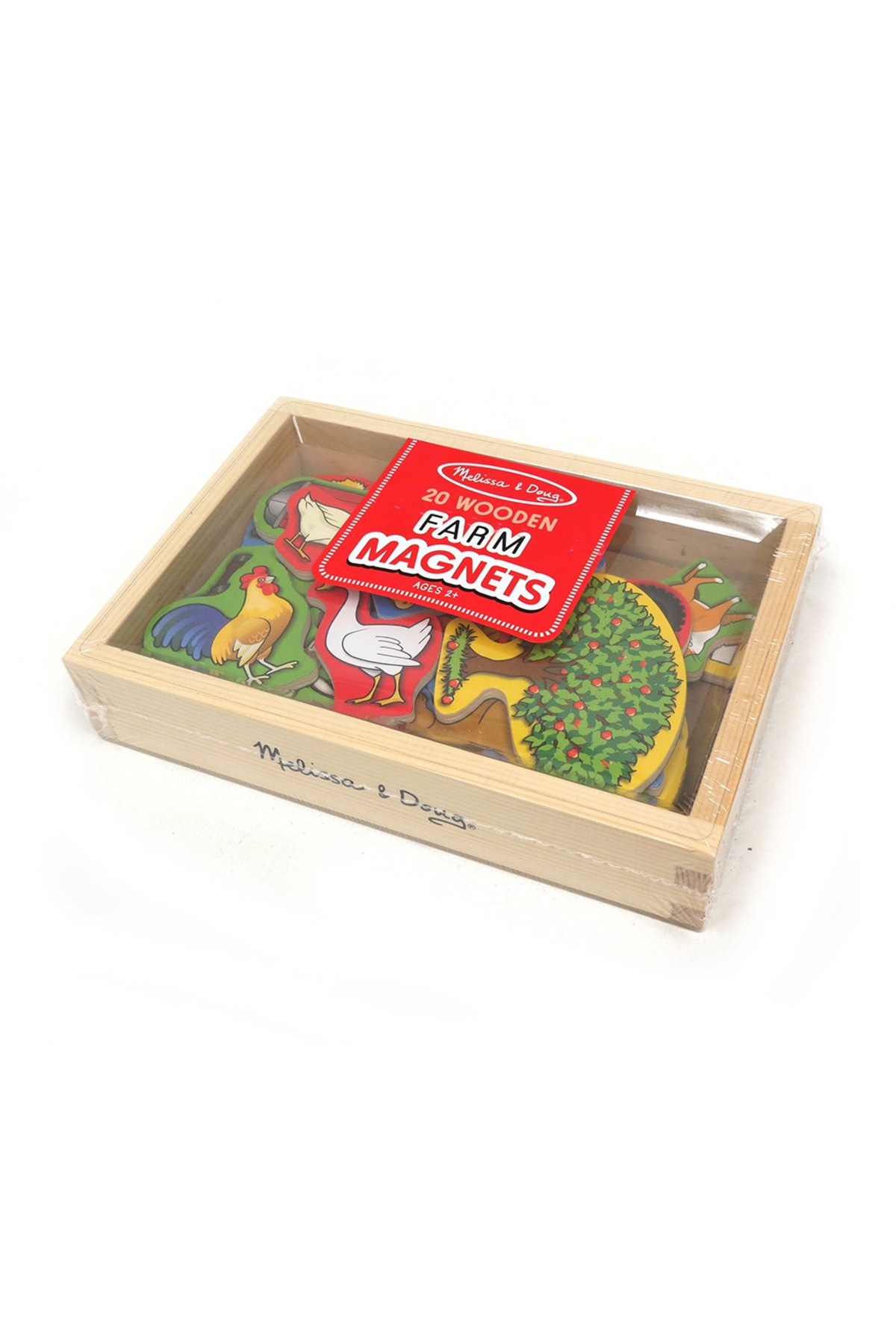 Melissa & Doug Ferma Cu Magneti In Cutie De Lemn - One Size