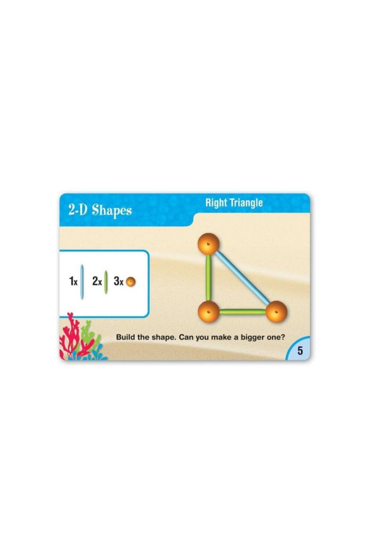 Learning Resources-Build Geometrically - Geometric Shapes Building Set 4
