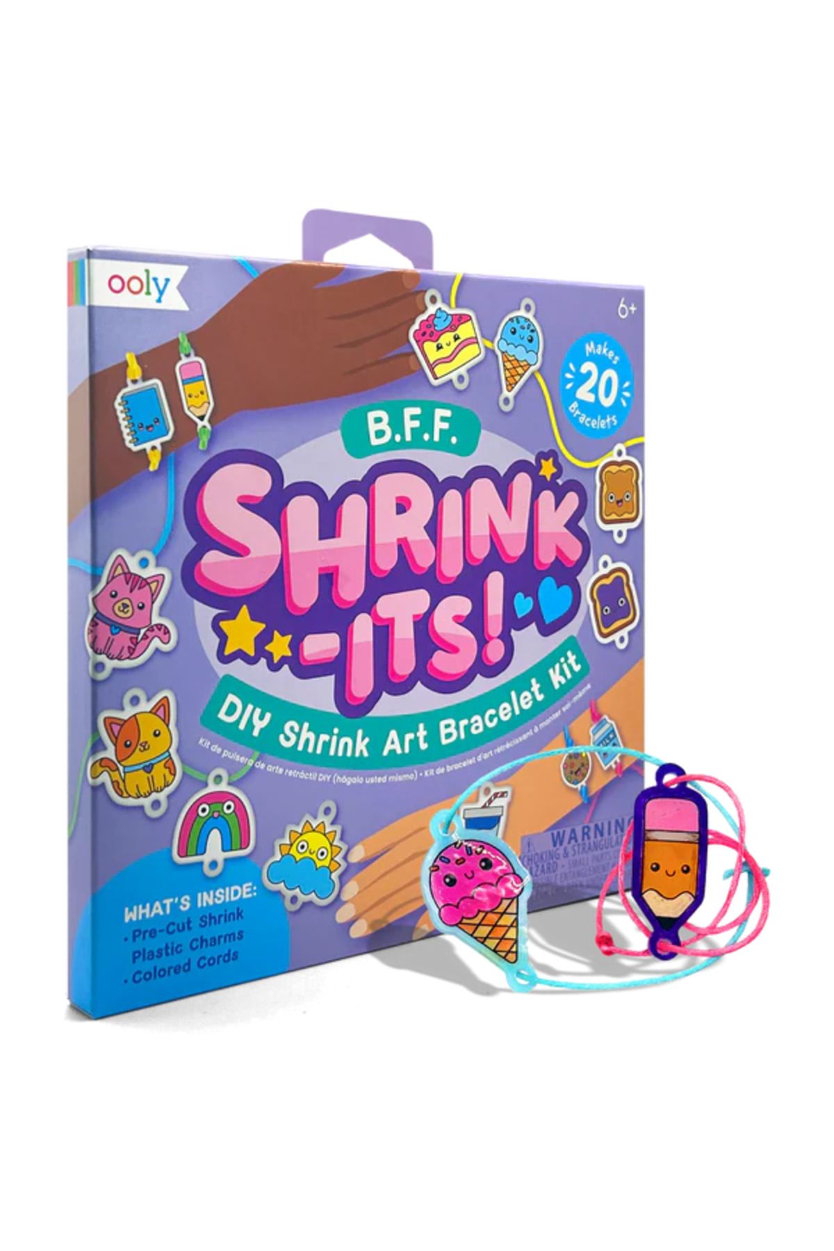Ooly-DIY Art Set - Shrink-Its! - create bracelets by shrinking 1