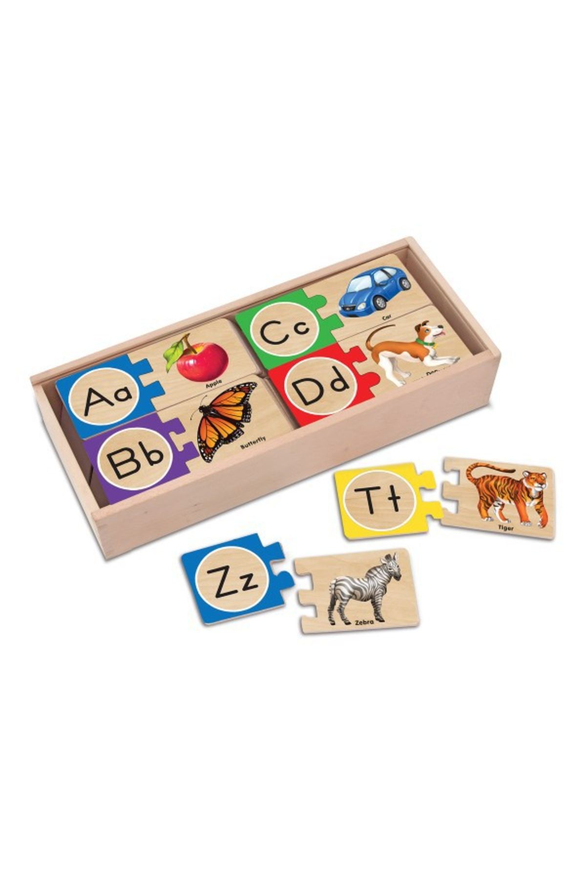 Melissa & Doug-Alfabetul in engleza - Set educativ limba engleza 2