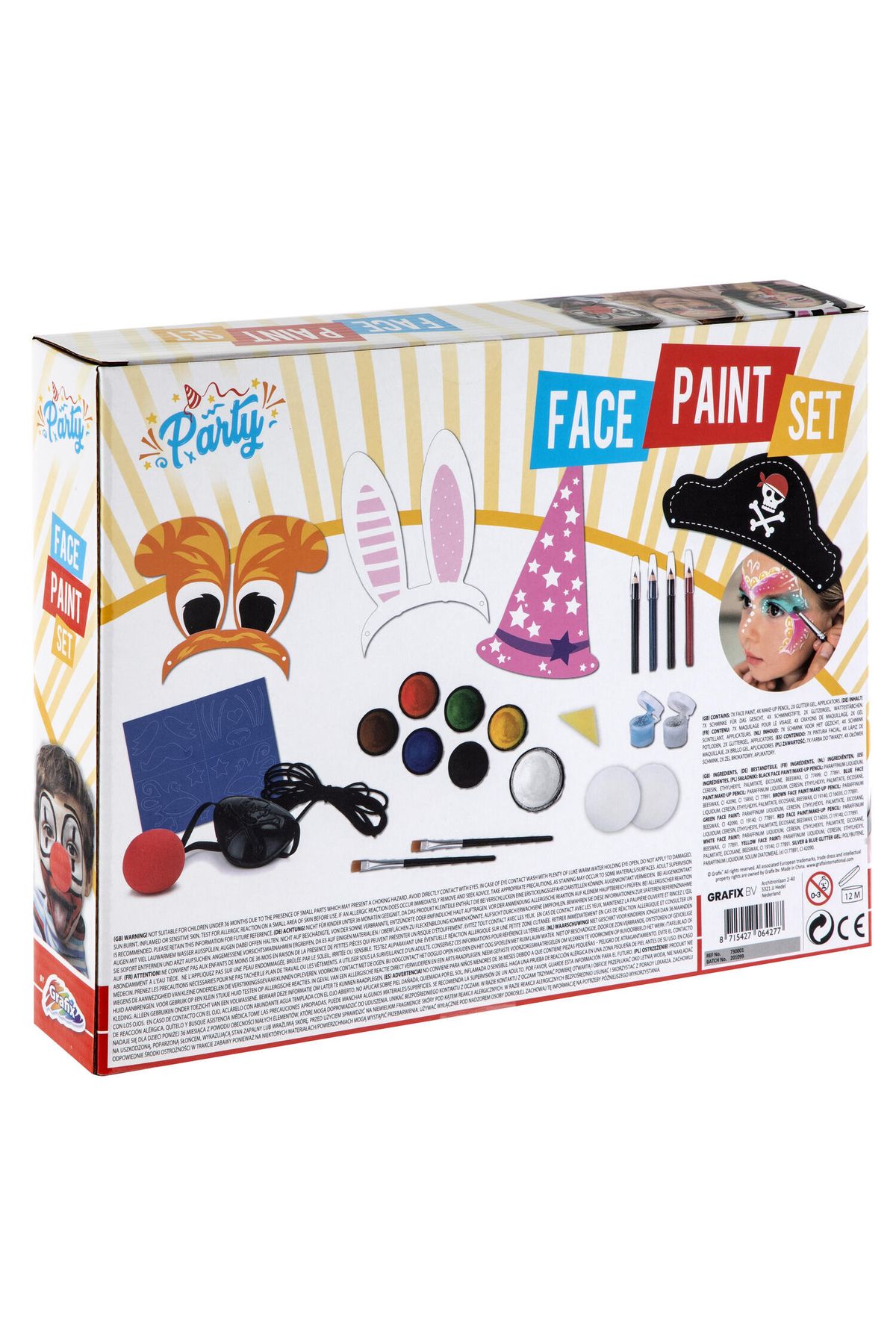 GRAFİX-Set pictura pe fata - Marea petrecere 2