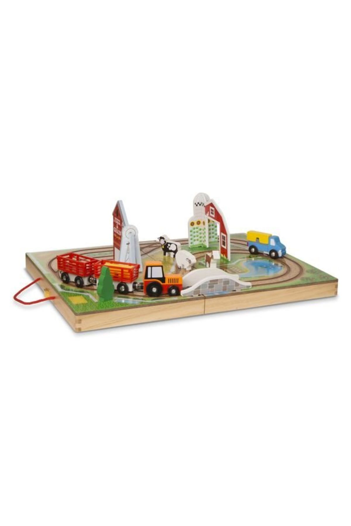 Melissa & Doug Set De Joaca Portabil - Ferma - One Size