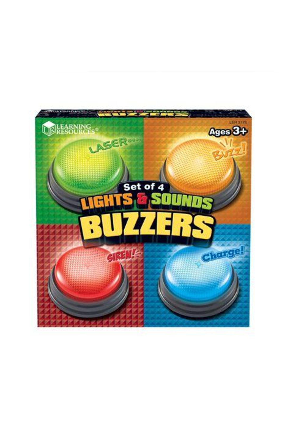 Learning Resources-Buzzer button set - interactive set 2