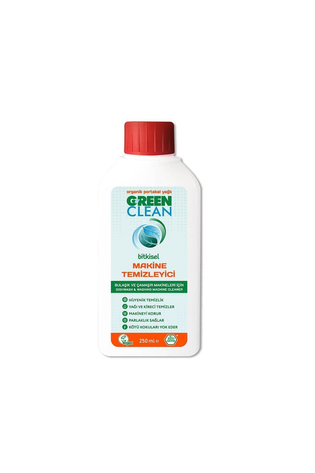 U Green Clean Bulaşık ve Çamaşır Makinesi Temizleyici 250ml