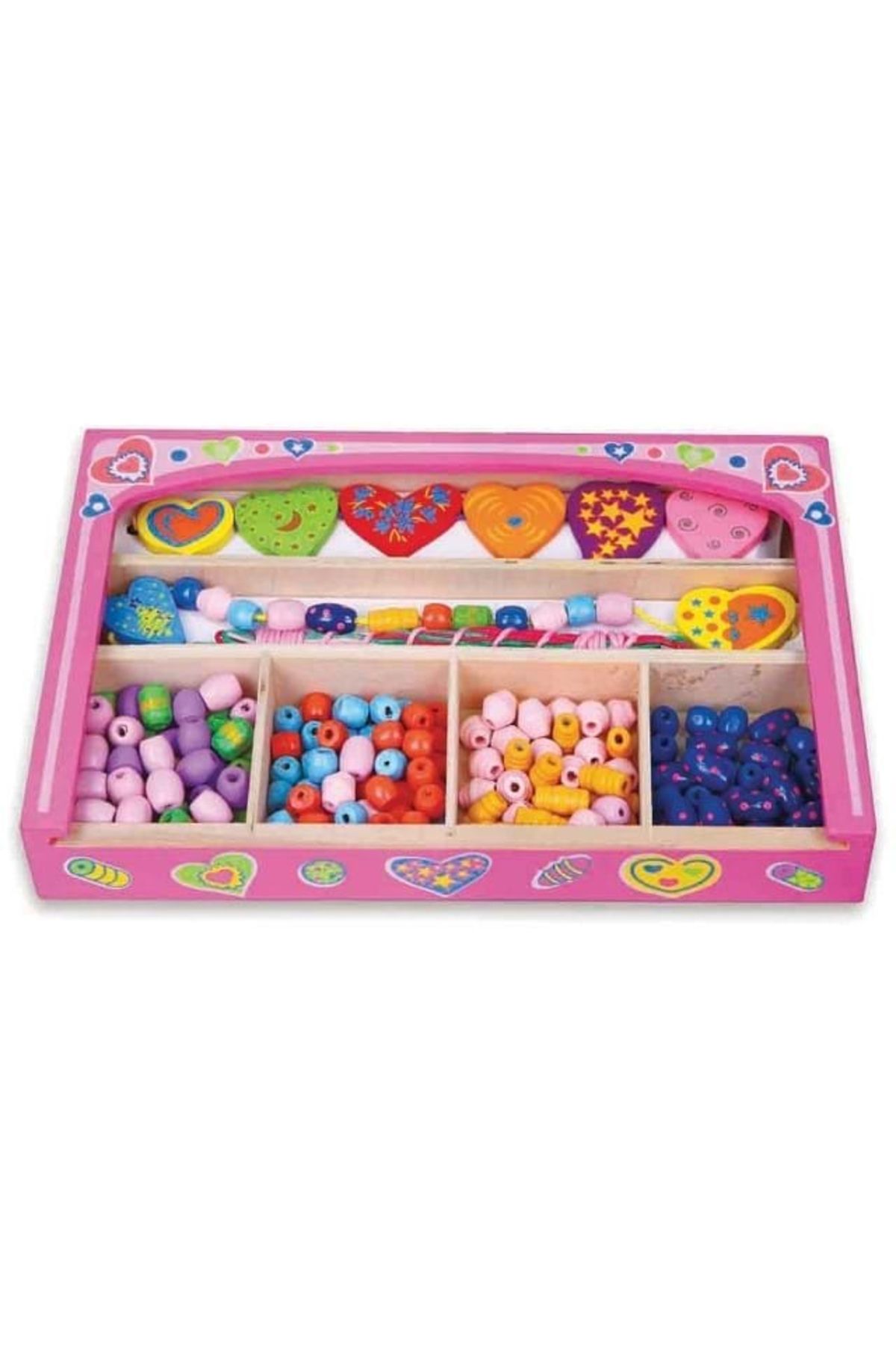 Viga Toys Caseta Din Lemn Cu Bijuterii - Mărime unică