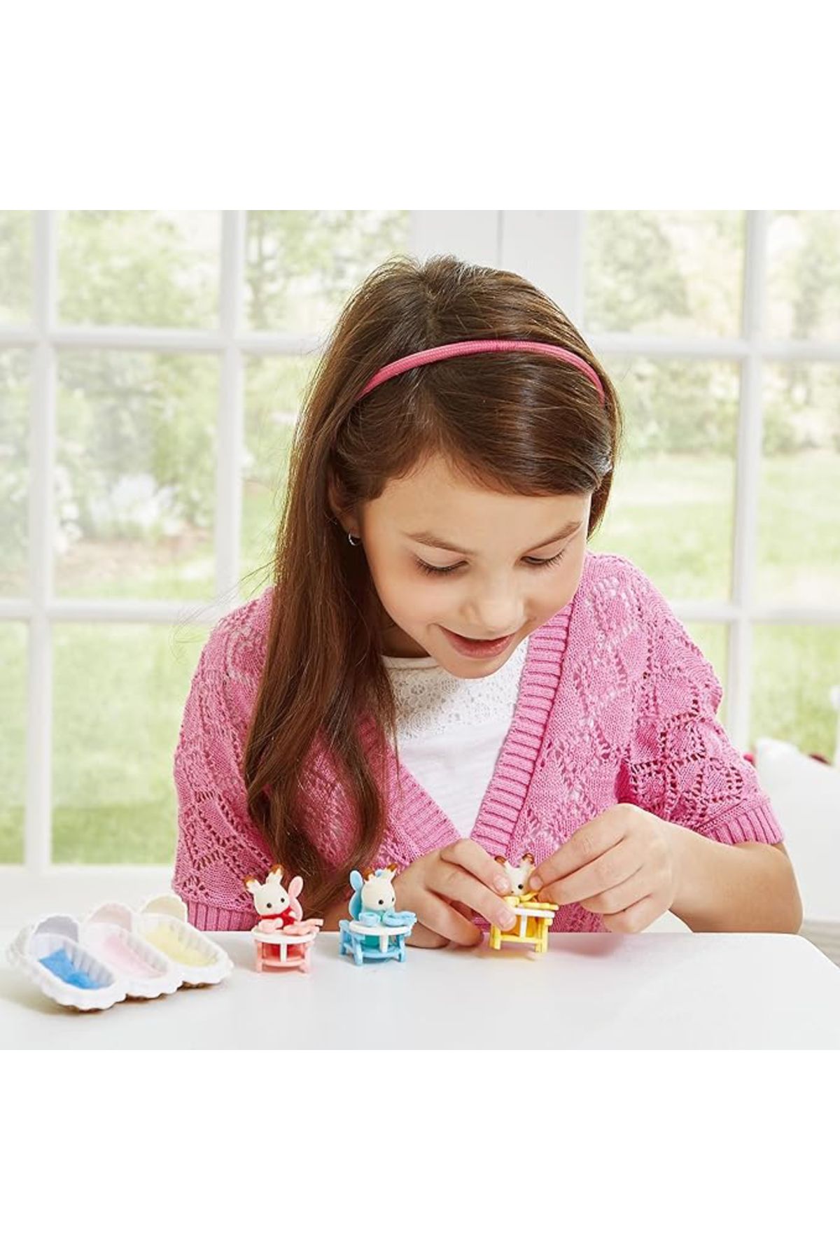 Epoch-Sylvanian Families-Set De Ingrijire A Iepurasilor Tripleti 3