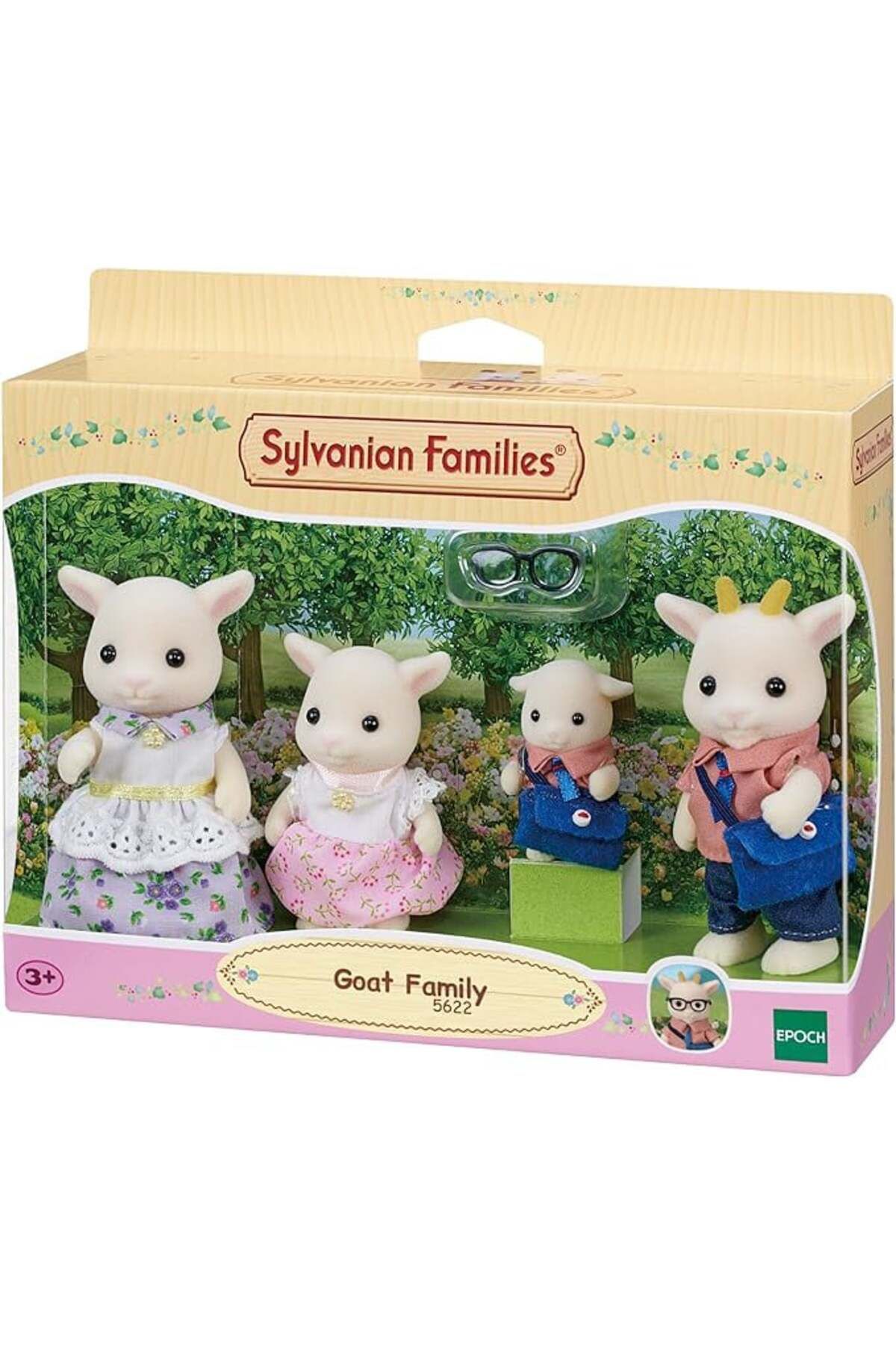 Epoch Figurină Sylvanian Families - Familia Capritelor - One Size
